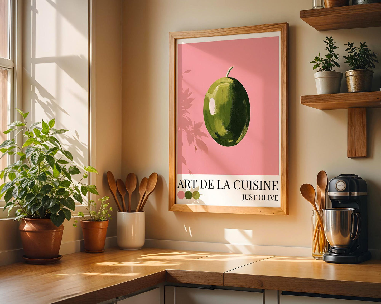 Kitchen Wall Art | Olive Art Print