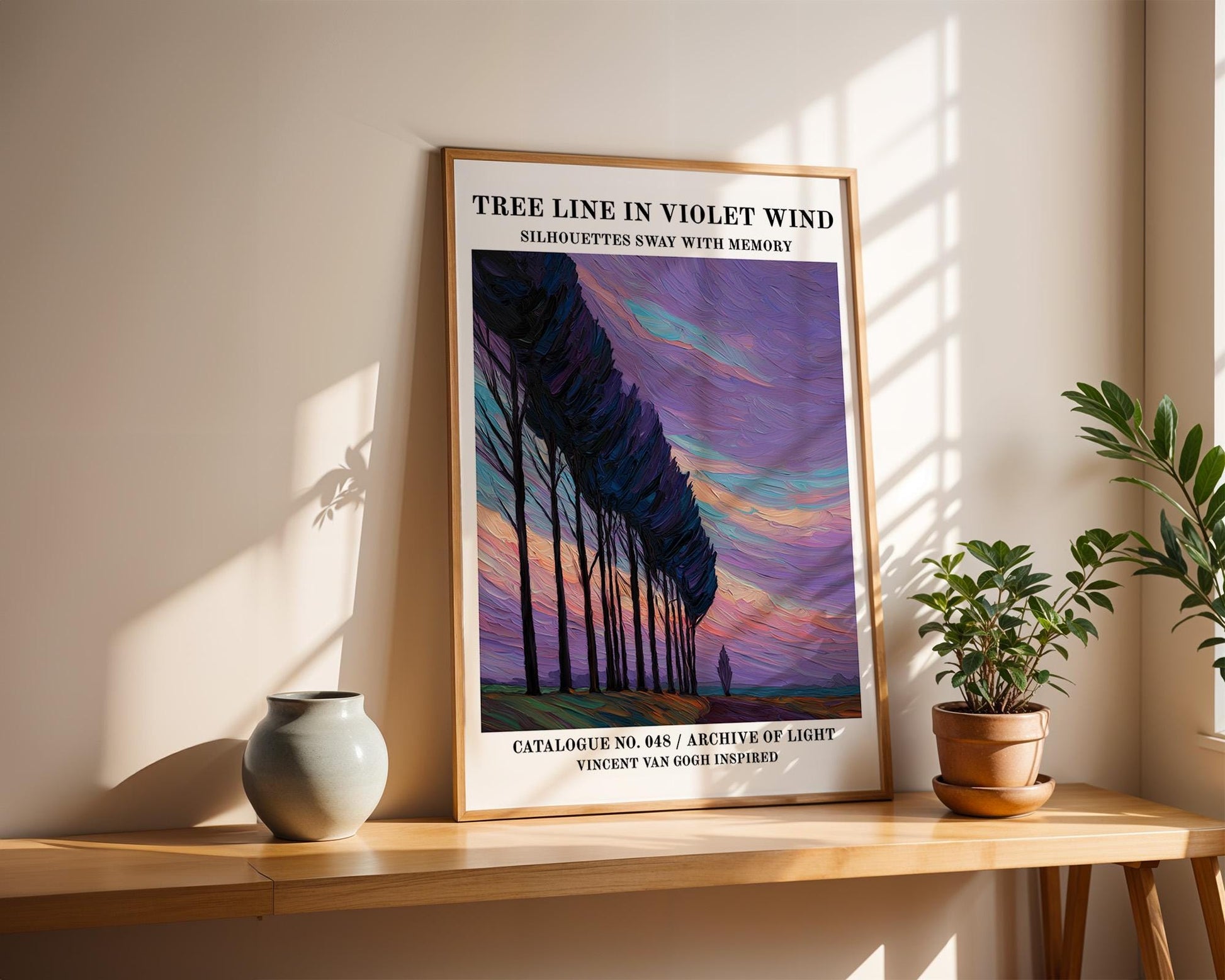 Gallery Wall Art | Van Gogh Inspired Wall Art
