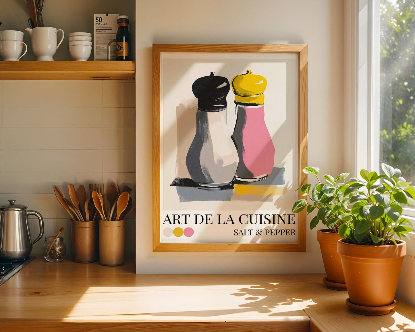 Kitchen Wall Art | Salt And Pepper Print