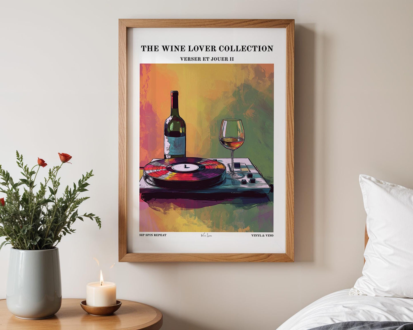 Kitchen Wall Art | Modern Vinyl Record Poster