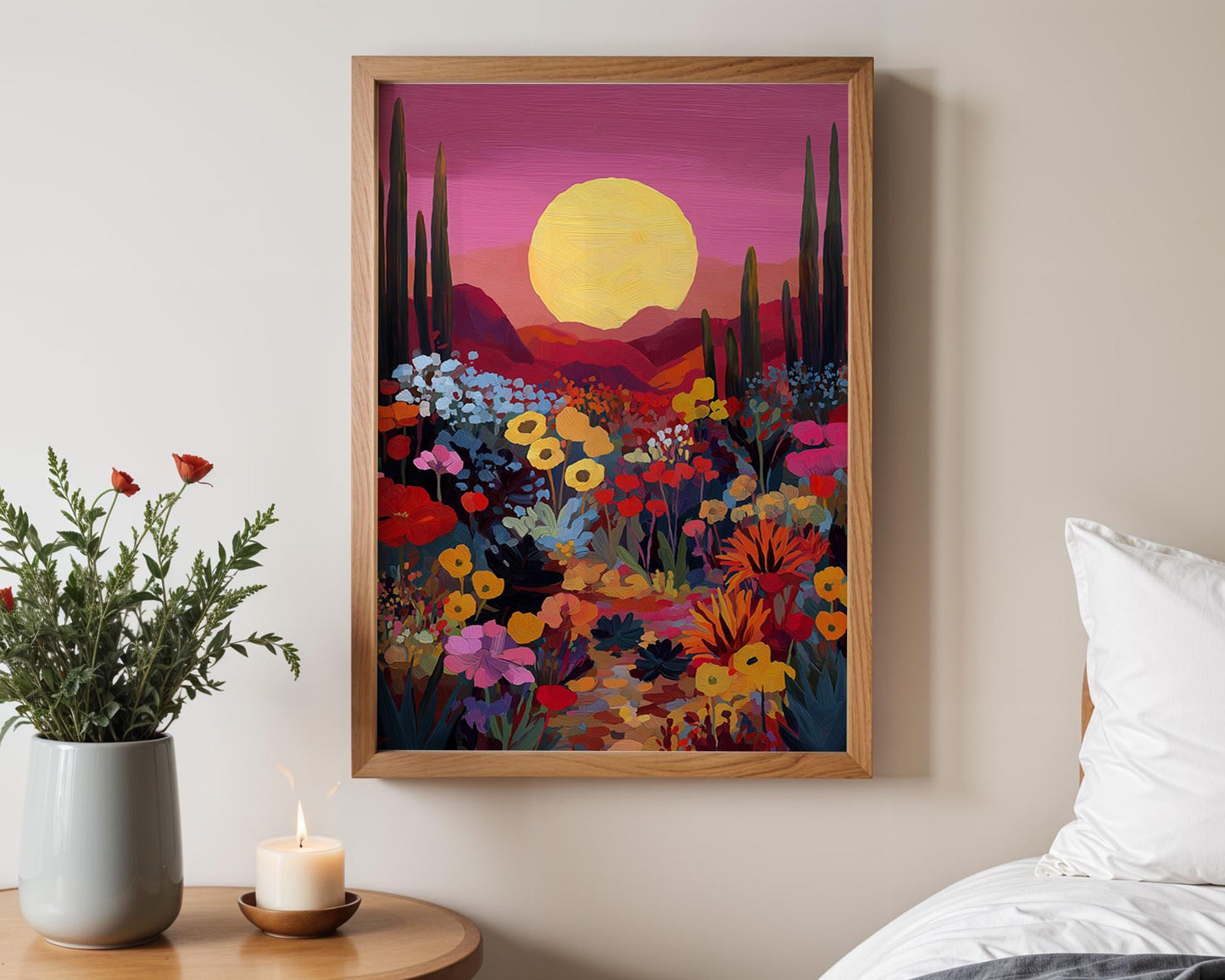 Dopamine Decor | Abstract Floral Print