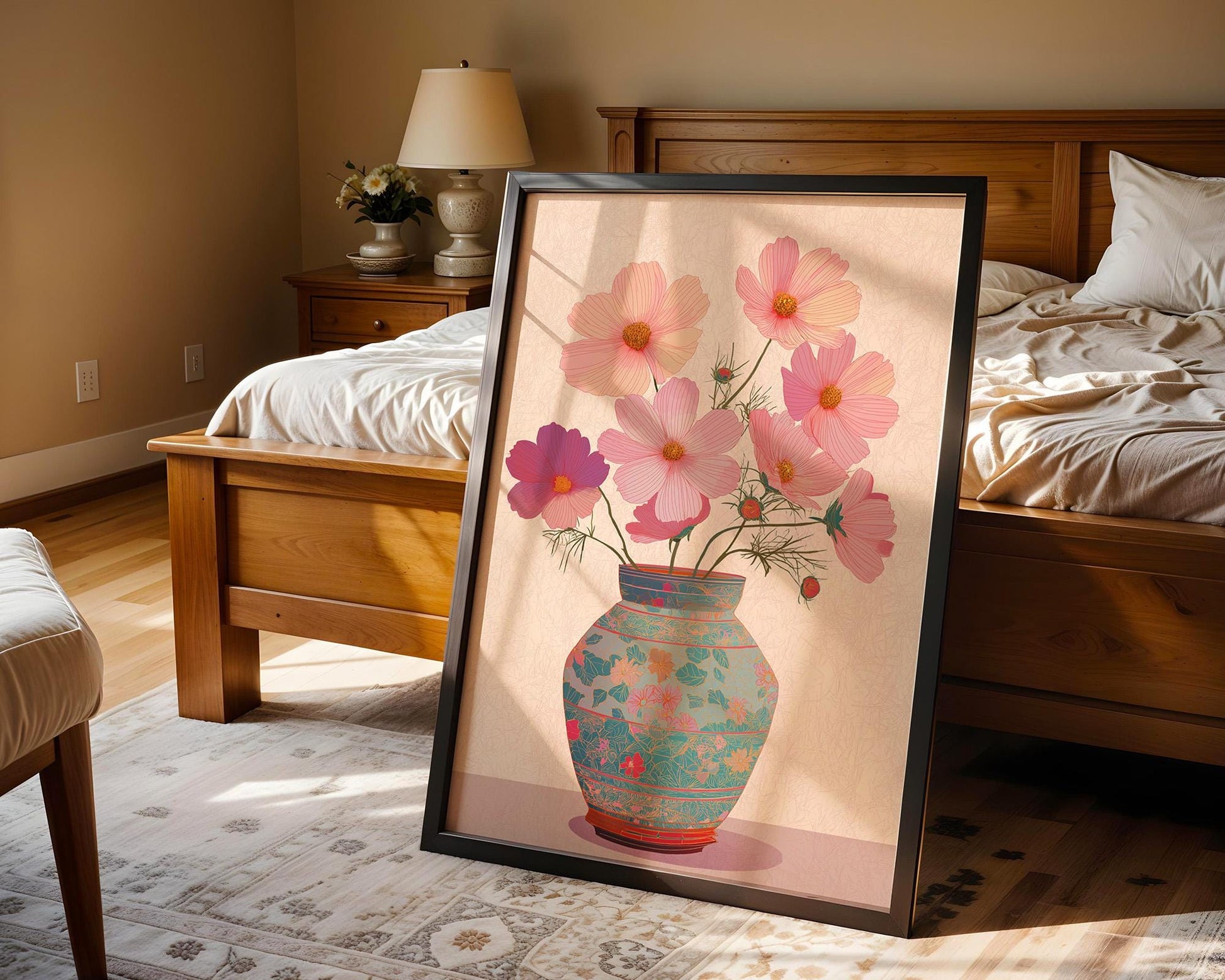 Flower Wall Decor | Premium Floral Art Print