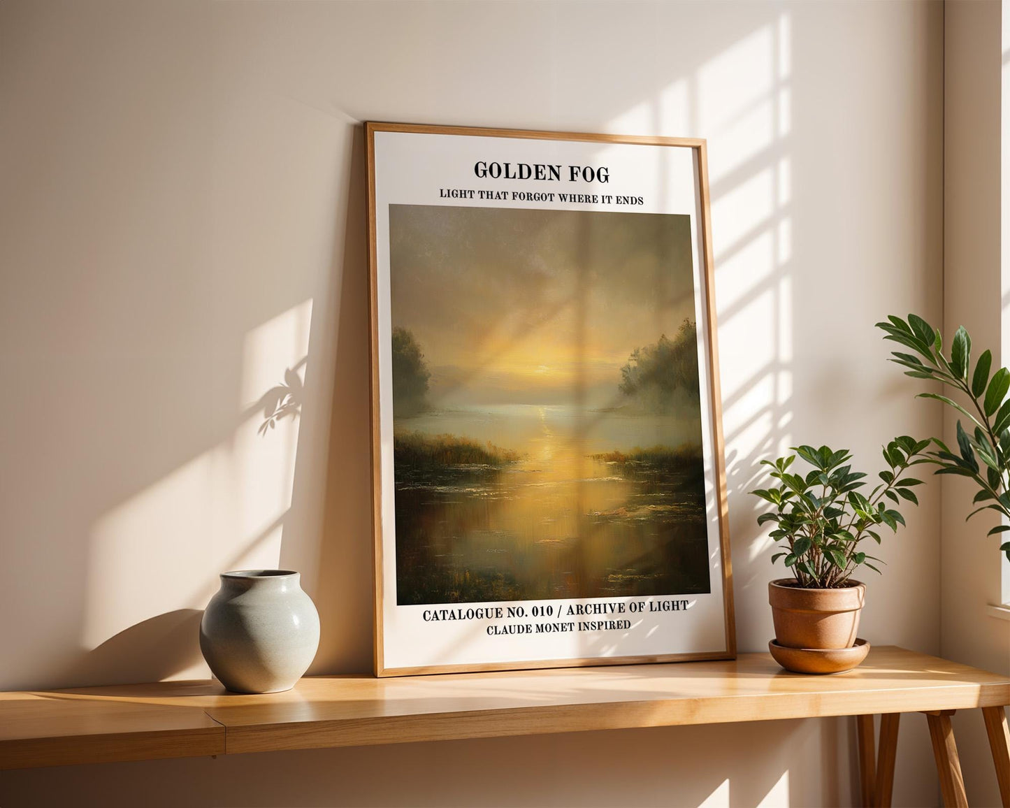 Gallery Wall Art | Misty Landscape Print