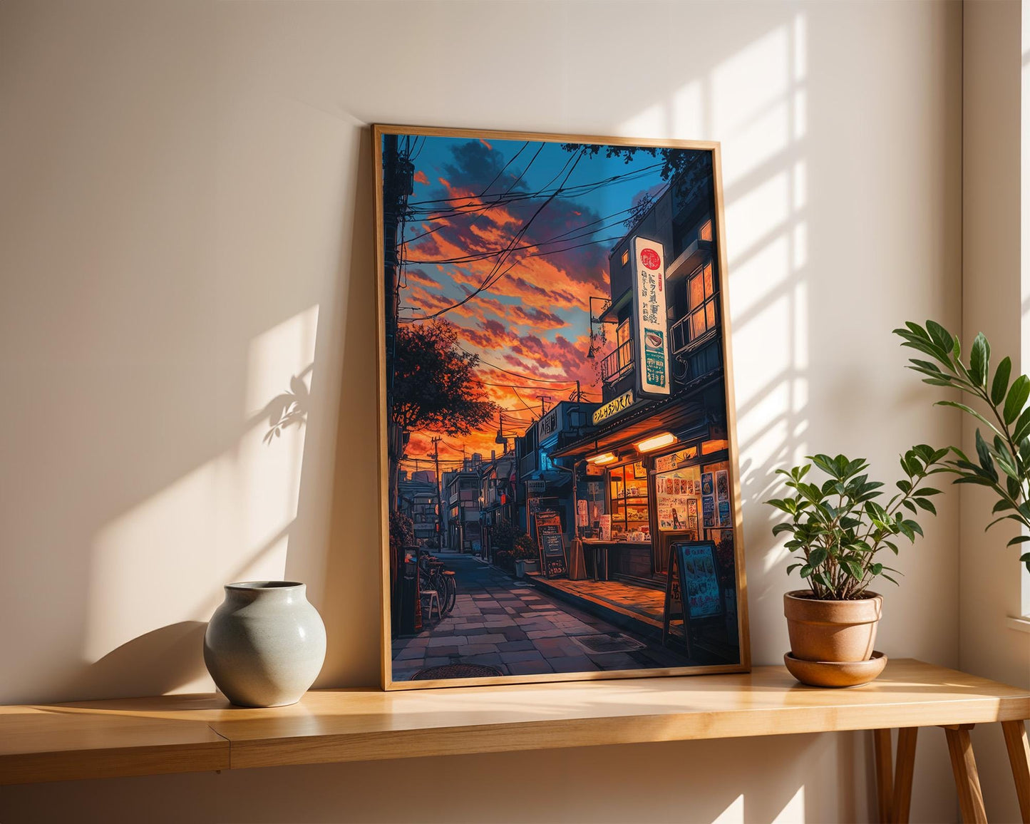 Japanese Wall Art | Tokyo Street Poster