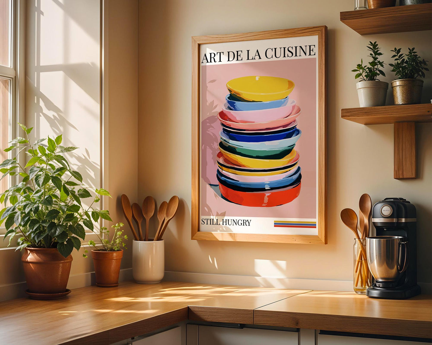 Kitchen Wall Art | Vibrant Food Art Print