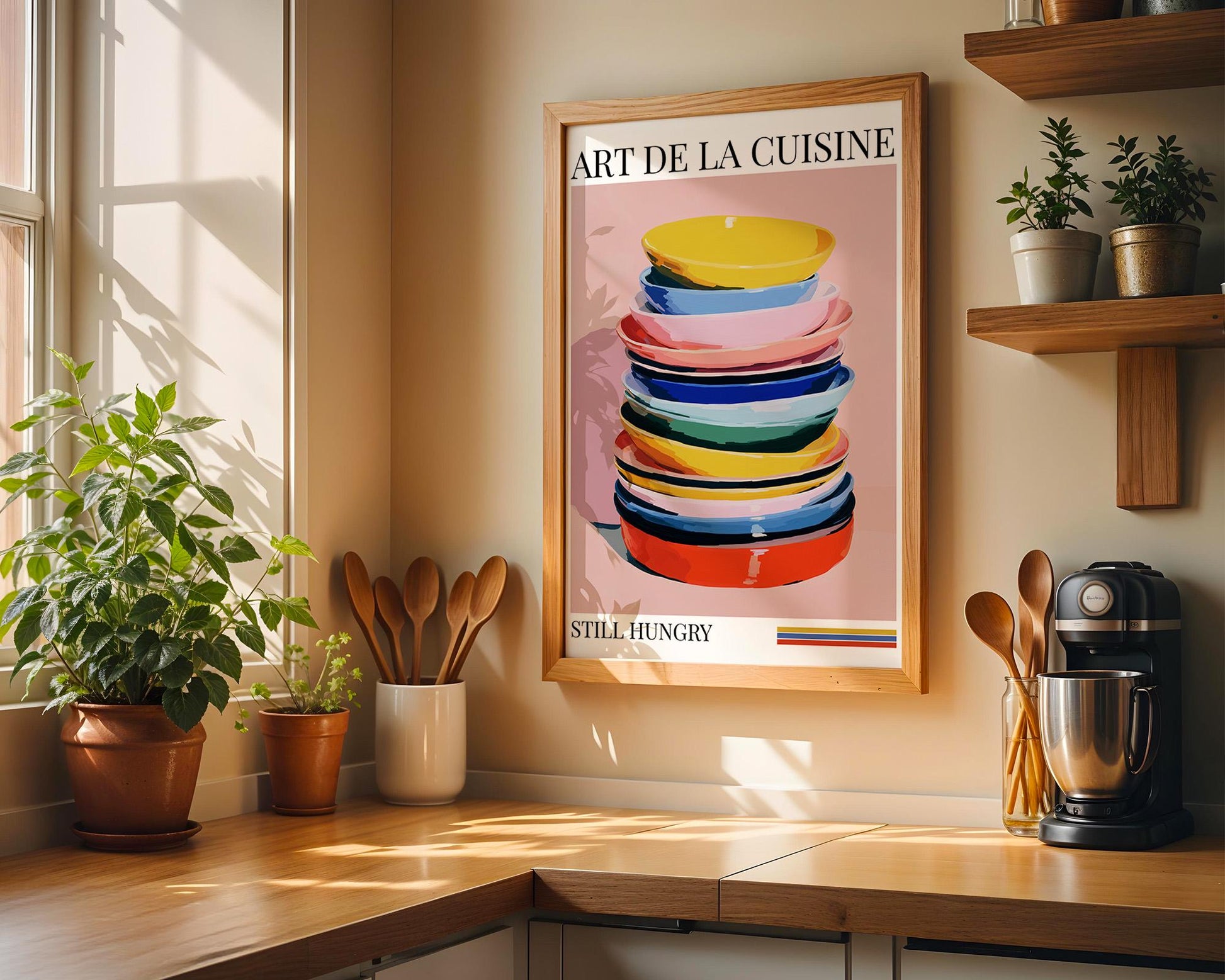 Kitchen Wall Art | Vibrant Food Art Print
