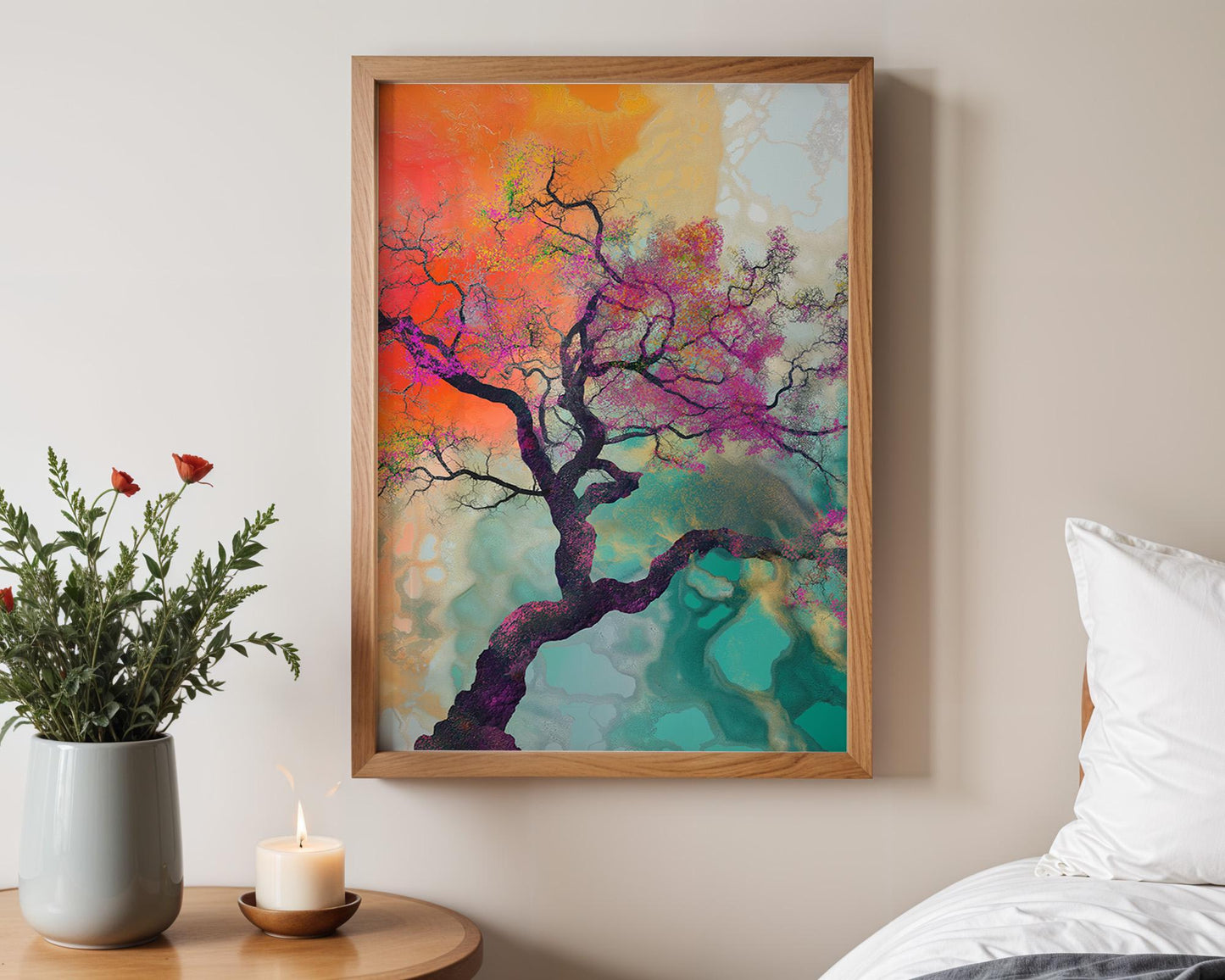 Gallery Wall Art | Abstract Tree Poster