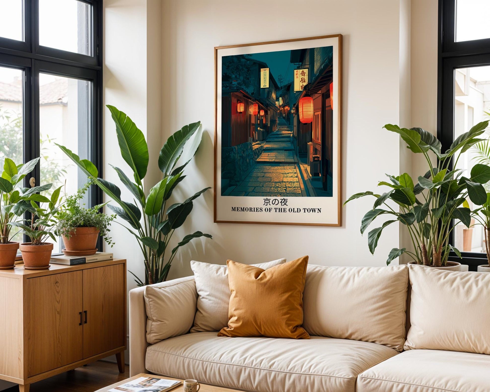 Japanese Wall Art | Cityscape Decor