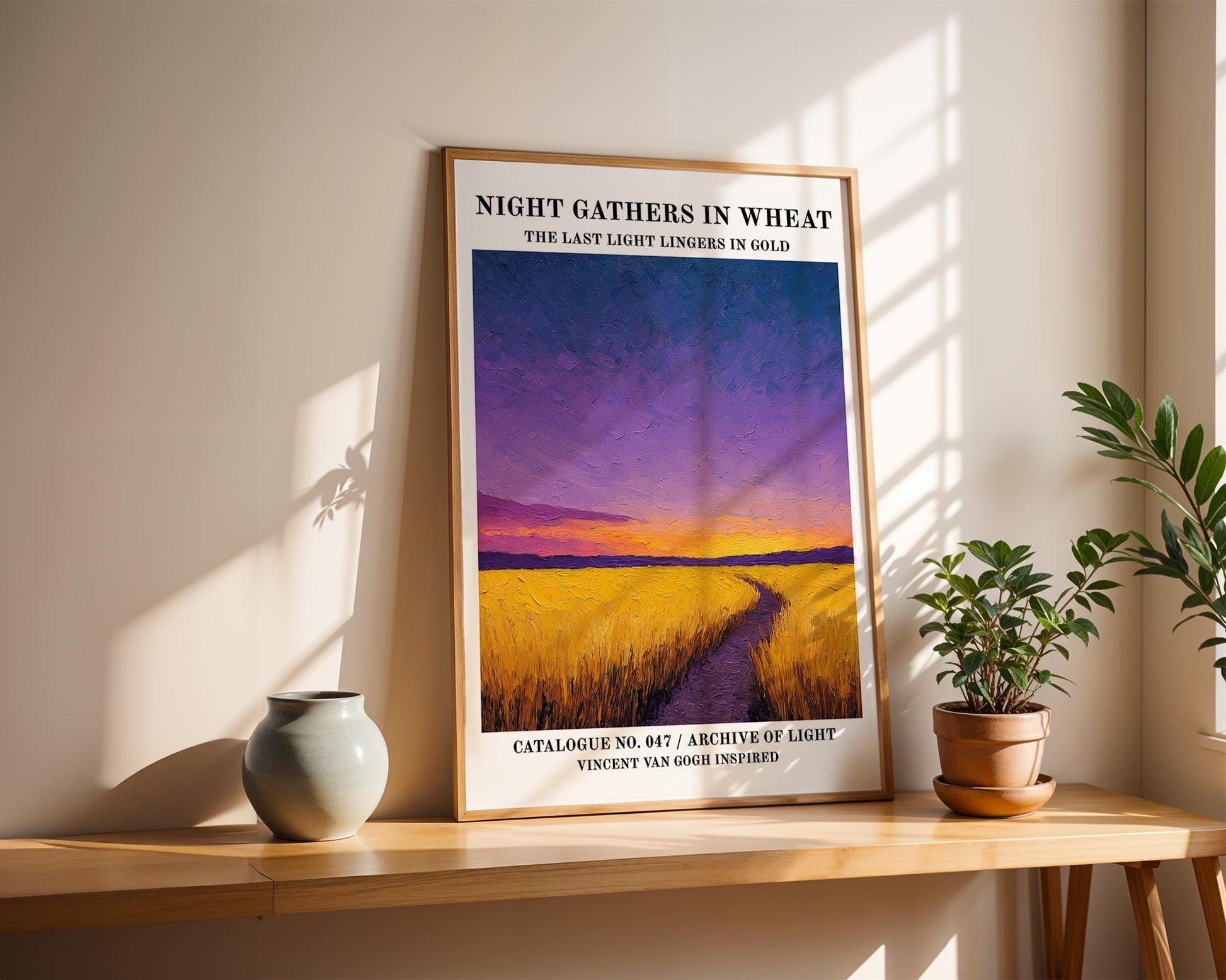 Gallery Wall Art | Van Gogh Inspired Wall Art