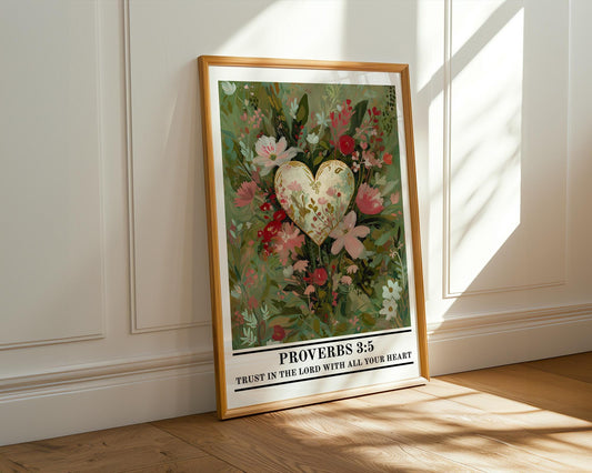 Christian Wall Art | Scripture Christian Poster