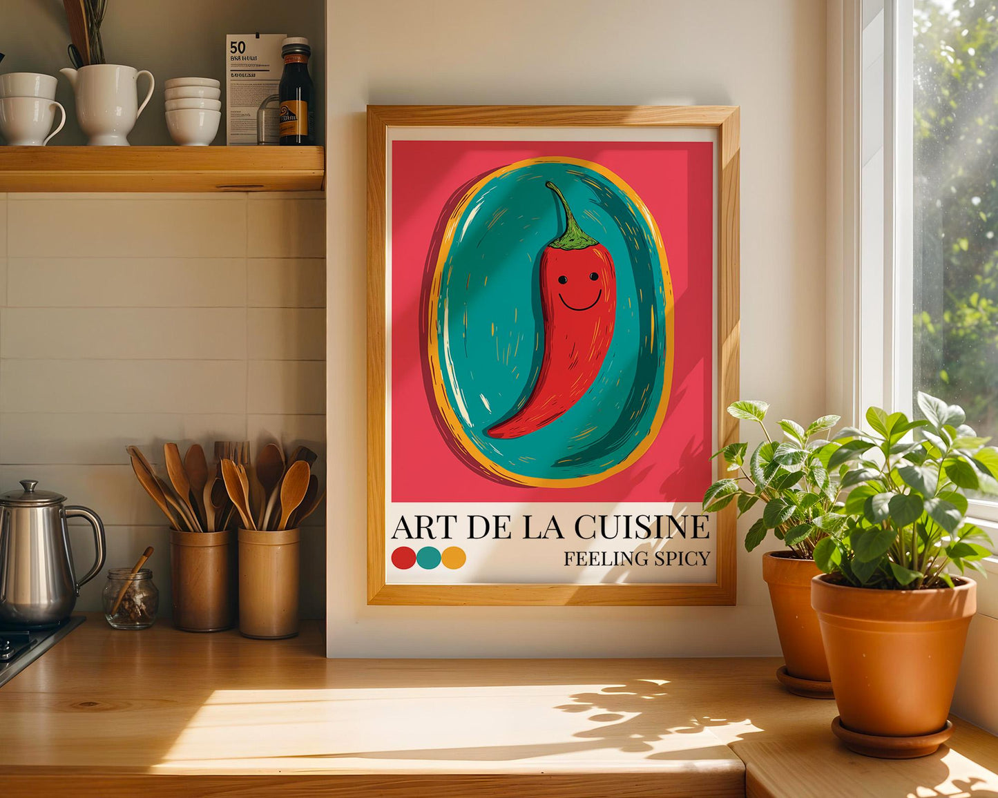 Kitchen Wall Art | Chili Wall Decor