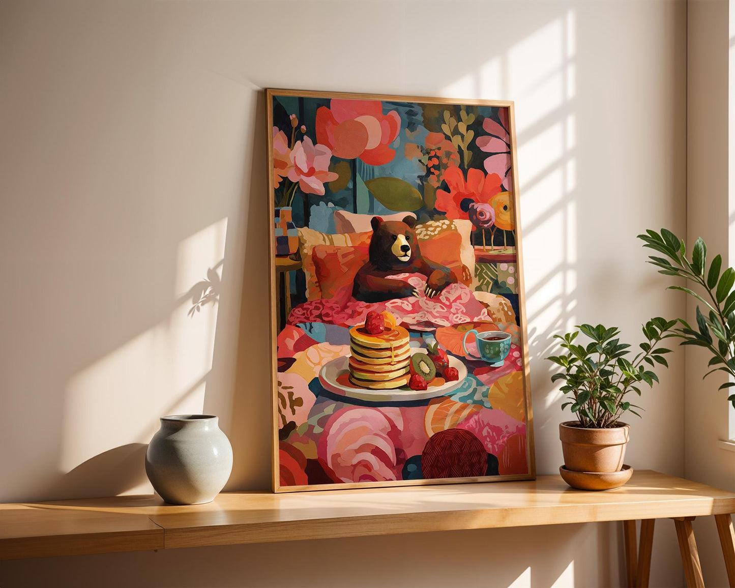 Dopamine Decor | Quirky Bear Print