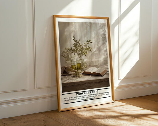Christian Wall Art | Proverbs 3:5