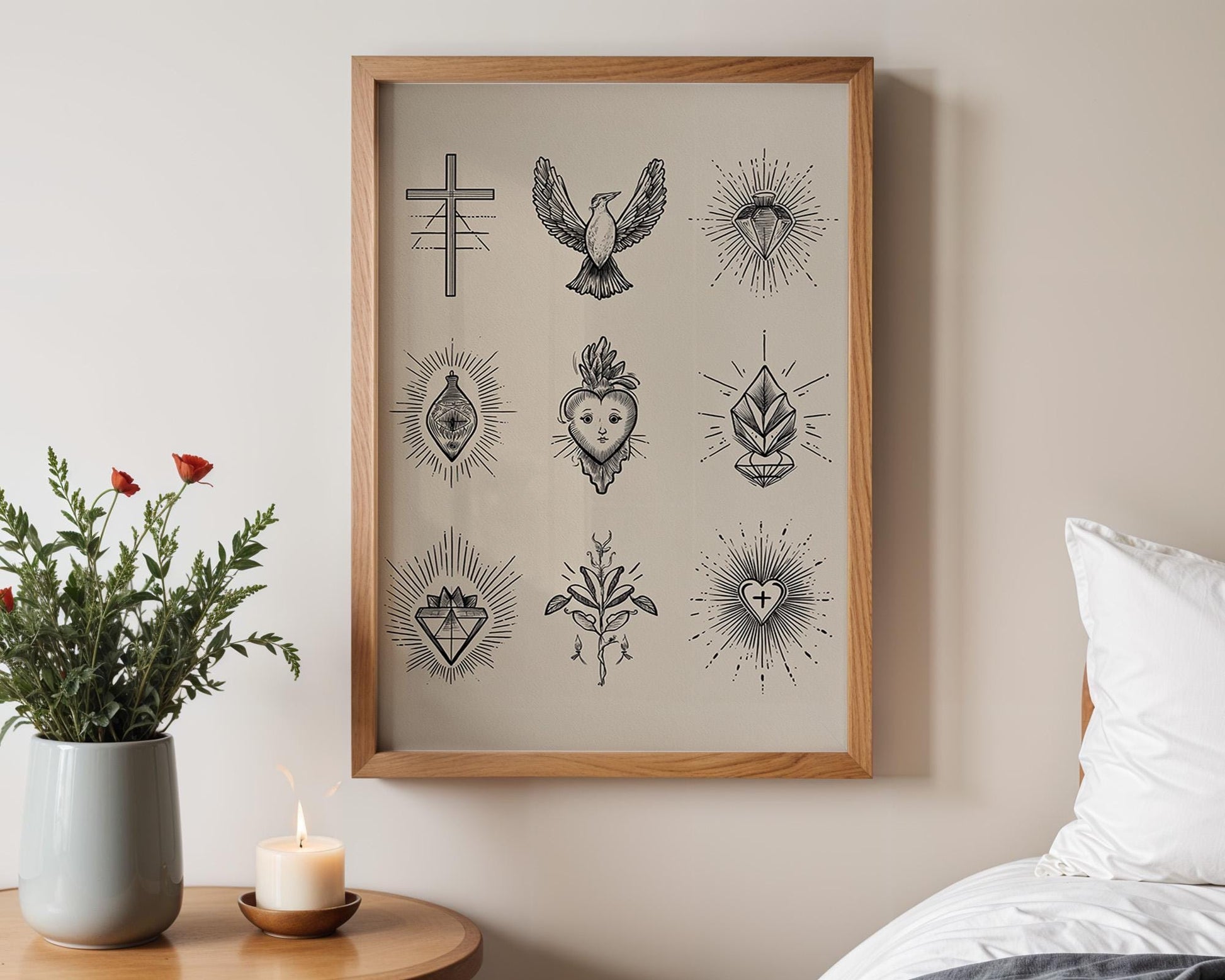 Christian Wall Art | Christian Minimalist Poster
