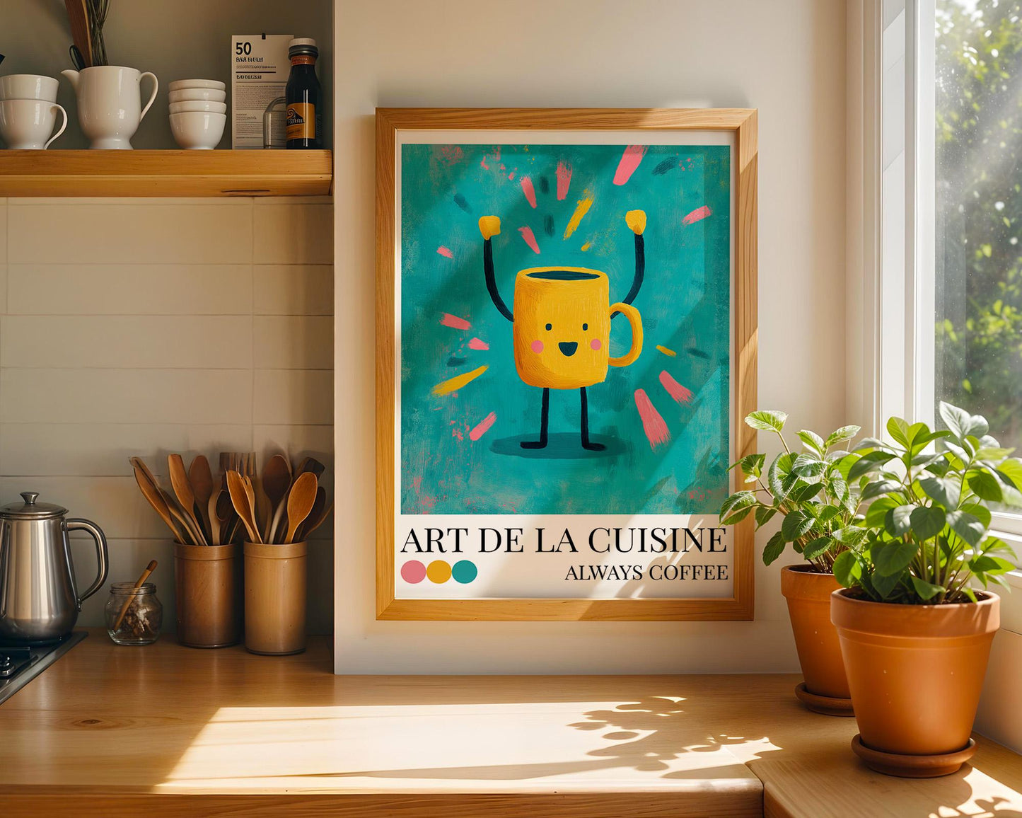 Kitchen Wall Art | Coffee Kitchen Art Print