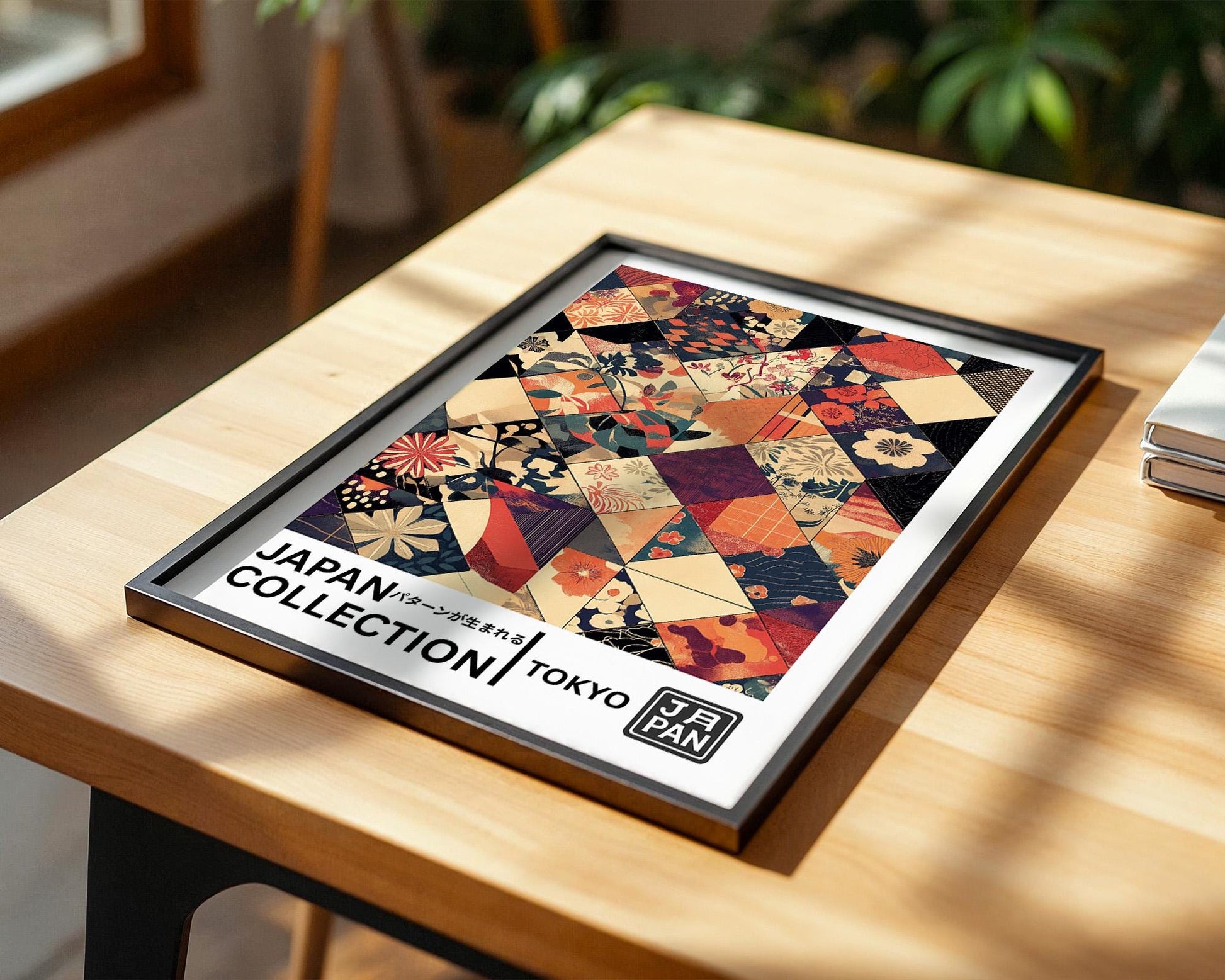Japanese Wall Art | Japanese Textile Art Print