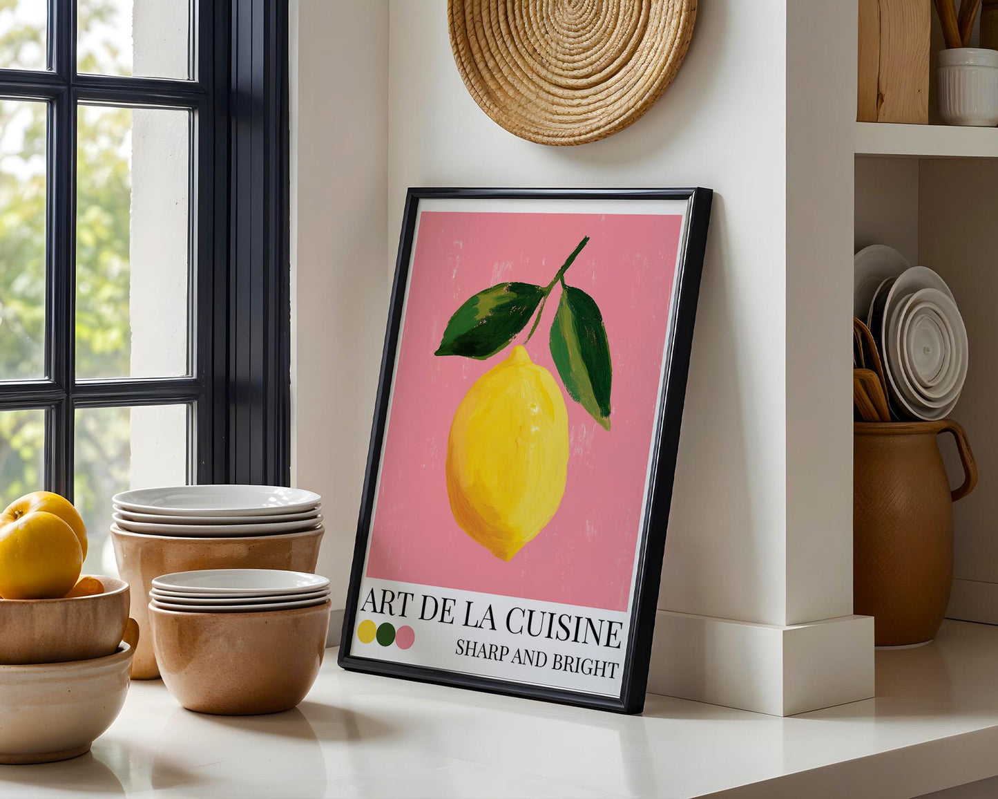 Kitchen Wall Art | Lemon Wall Art