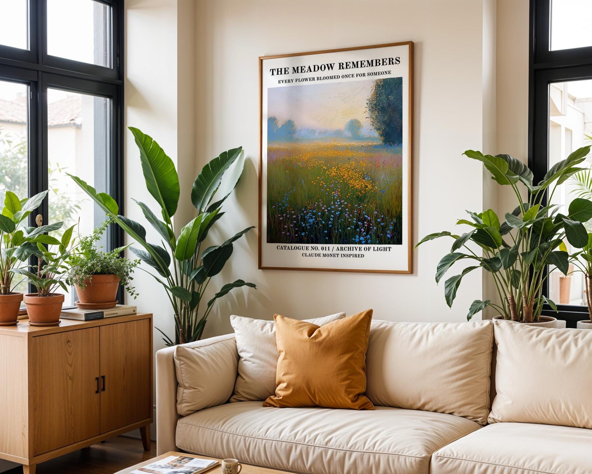 Gallery Wall Art | Monet Inspired Wall Art