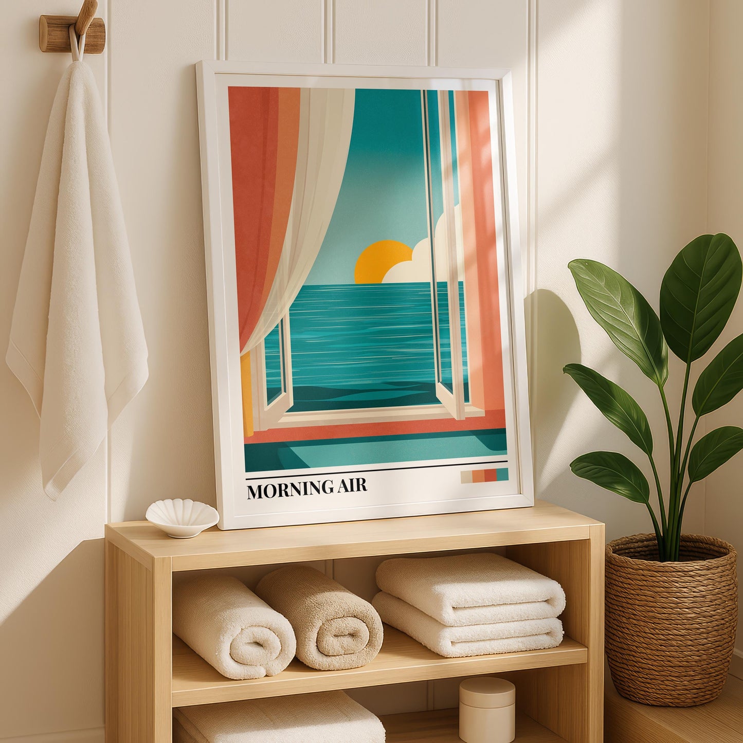 Bathroom Wall Art | Beach Print