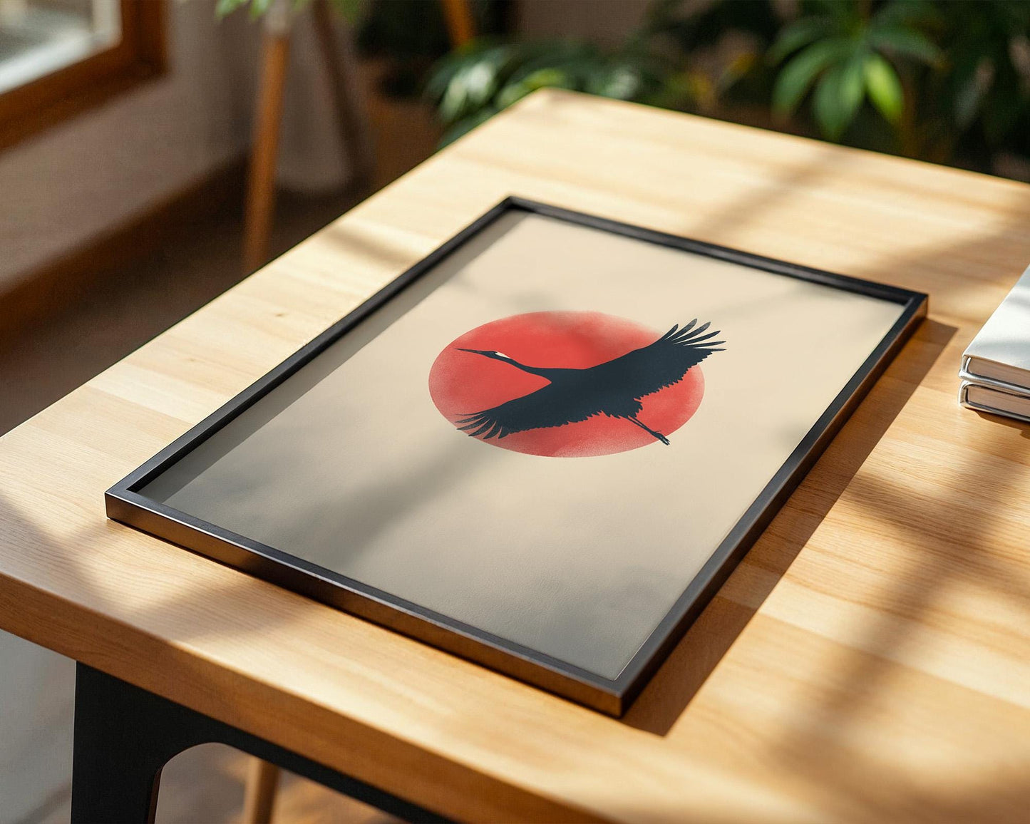 Japanese Wall Art | Minimalist Zen Yoga Decor