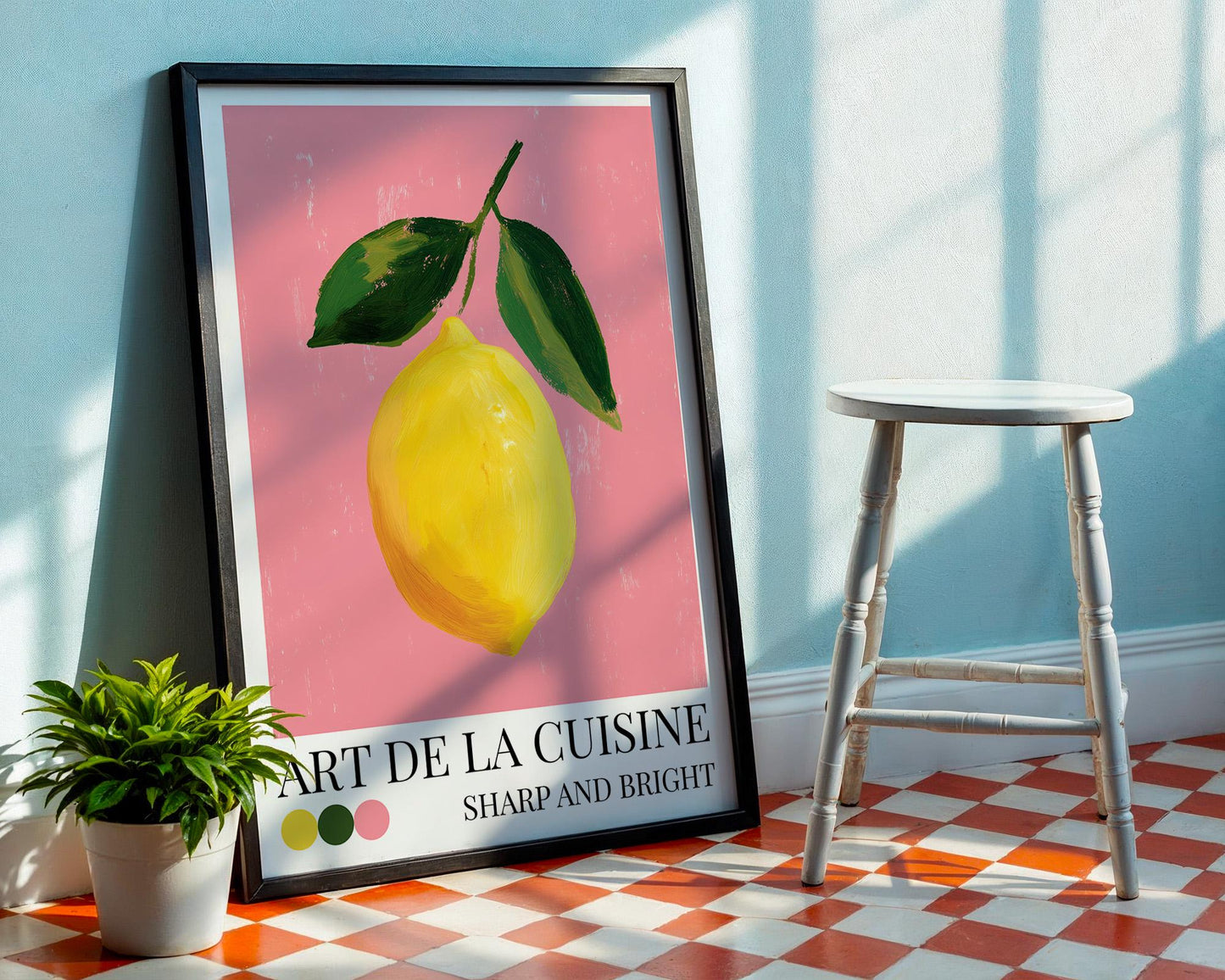 Kitchen Wall Art | Lemon Wall Art