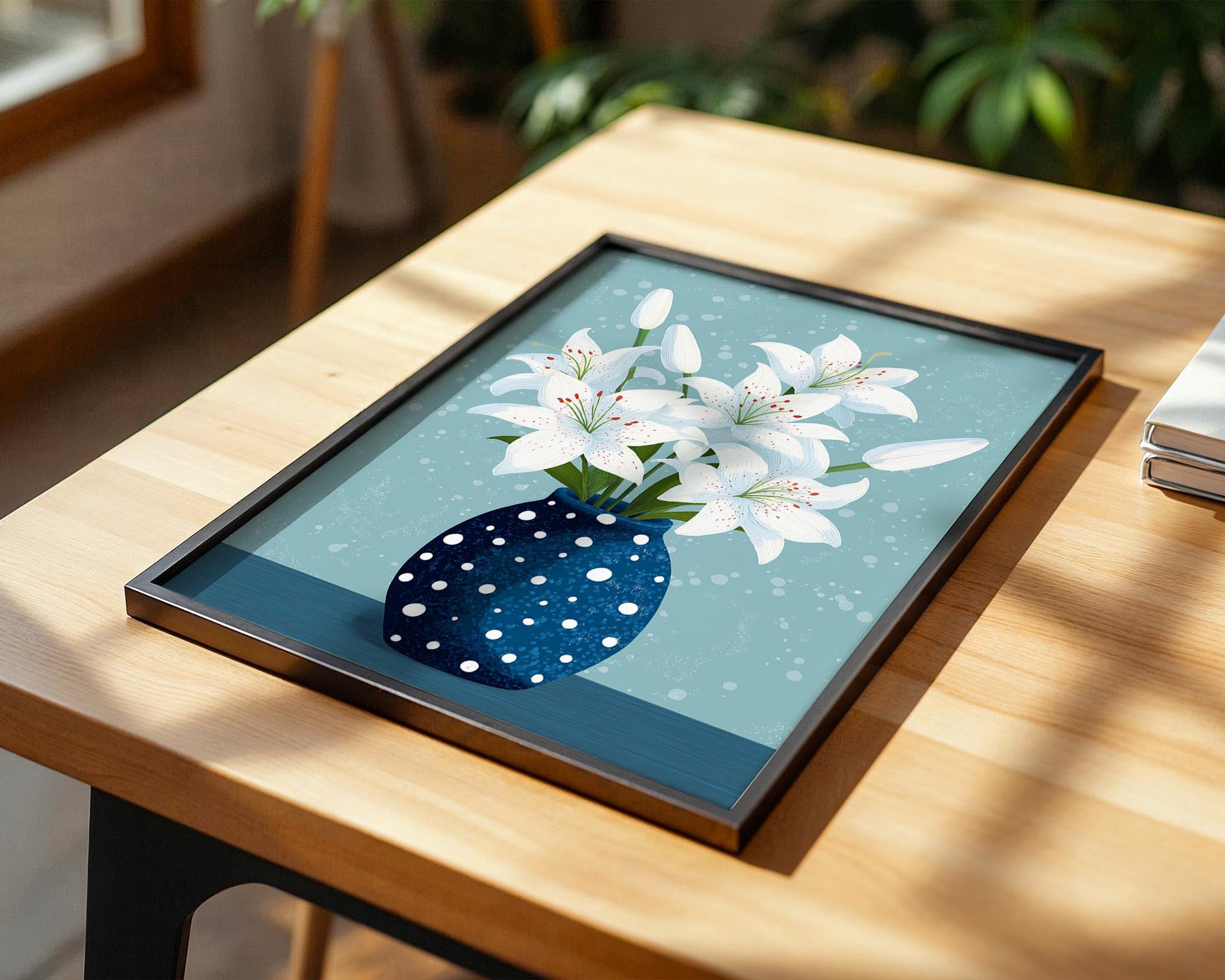 Flower Wall Decor | Lily Flower Poster