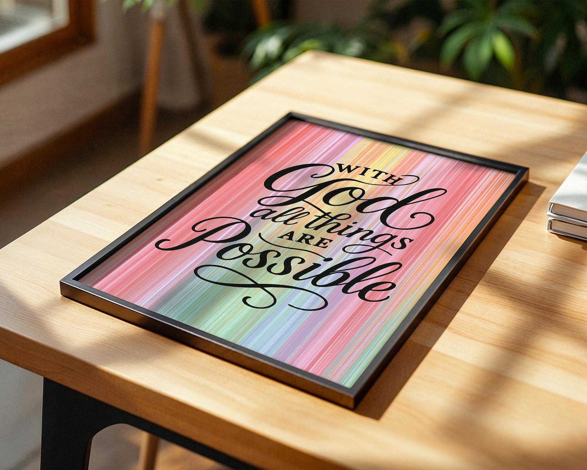 Christian Wall Art | Bible Verse Poster