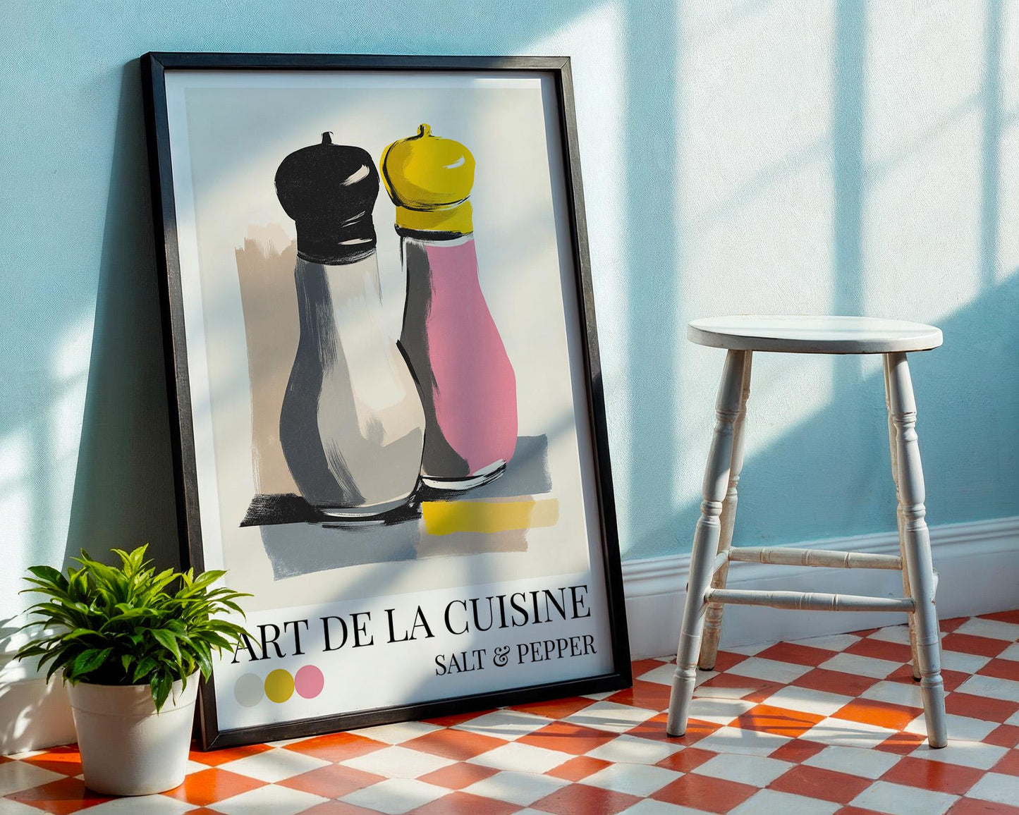 Kitchen Wall Art | Salt And Pepper Print