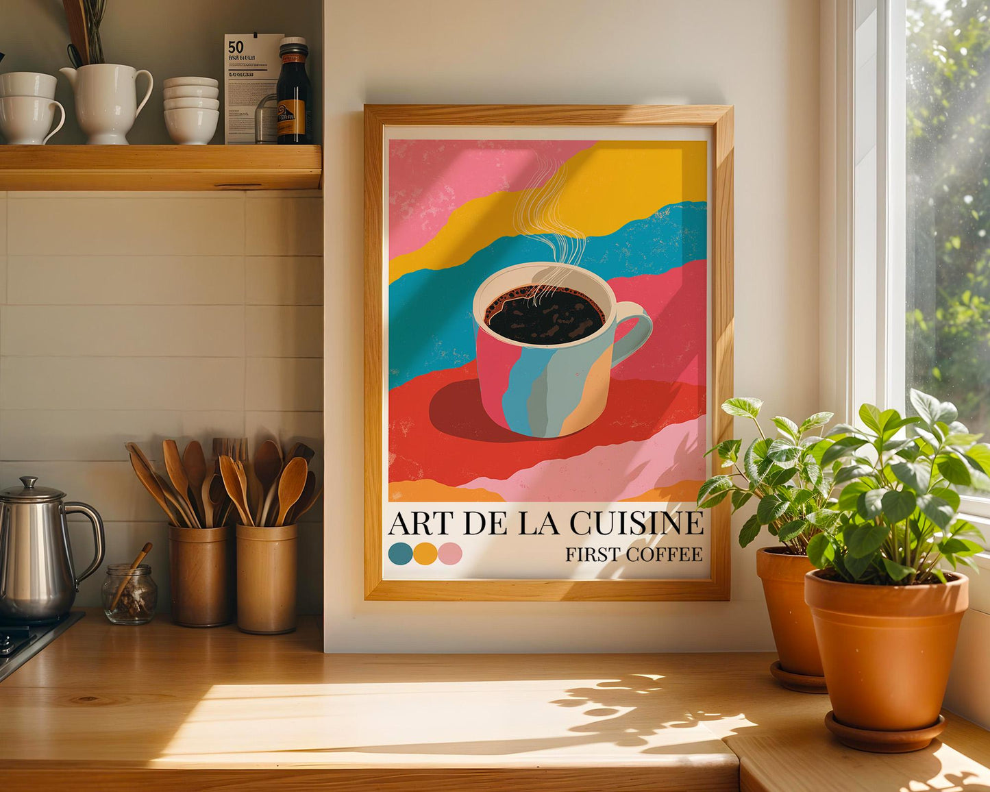 Kitchen Wall Art | Bold Coffee Art