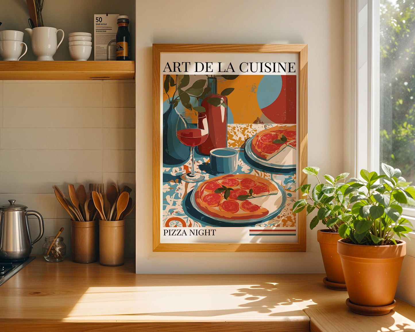 Kitchen Wall Art | Pizza Wall Art