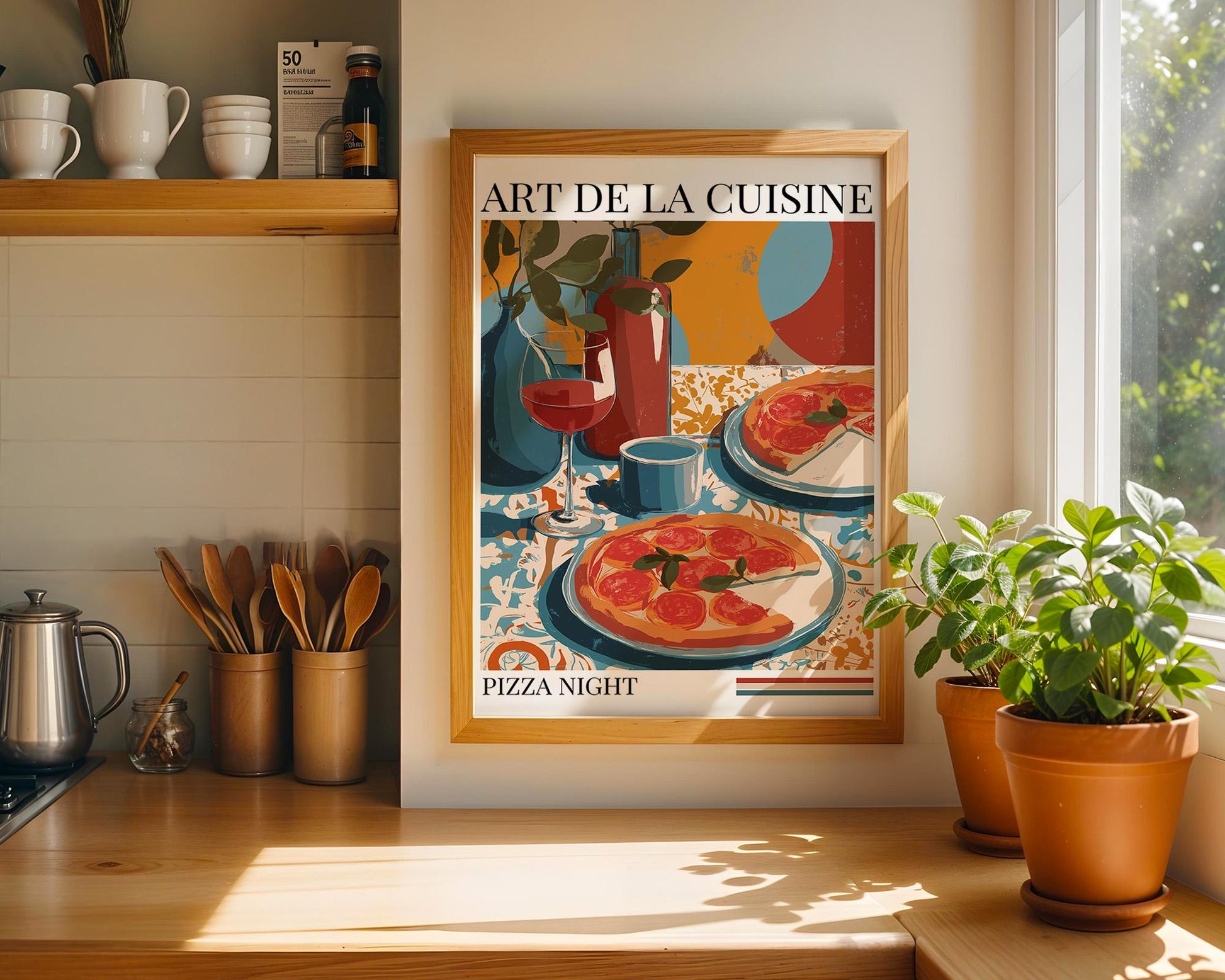 Kitchen Wall Art | Pizza Wall Art