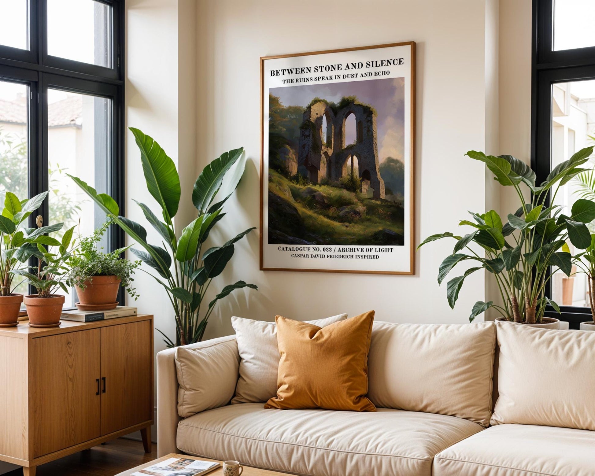 Gallery Wall Art | Romantic Ruins Poster