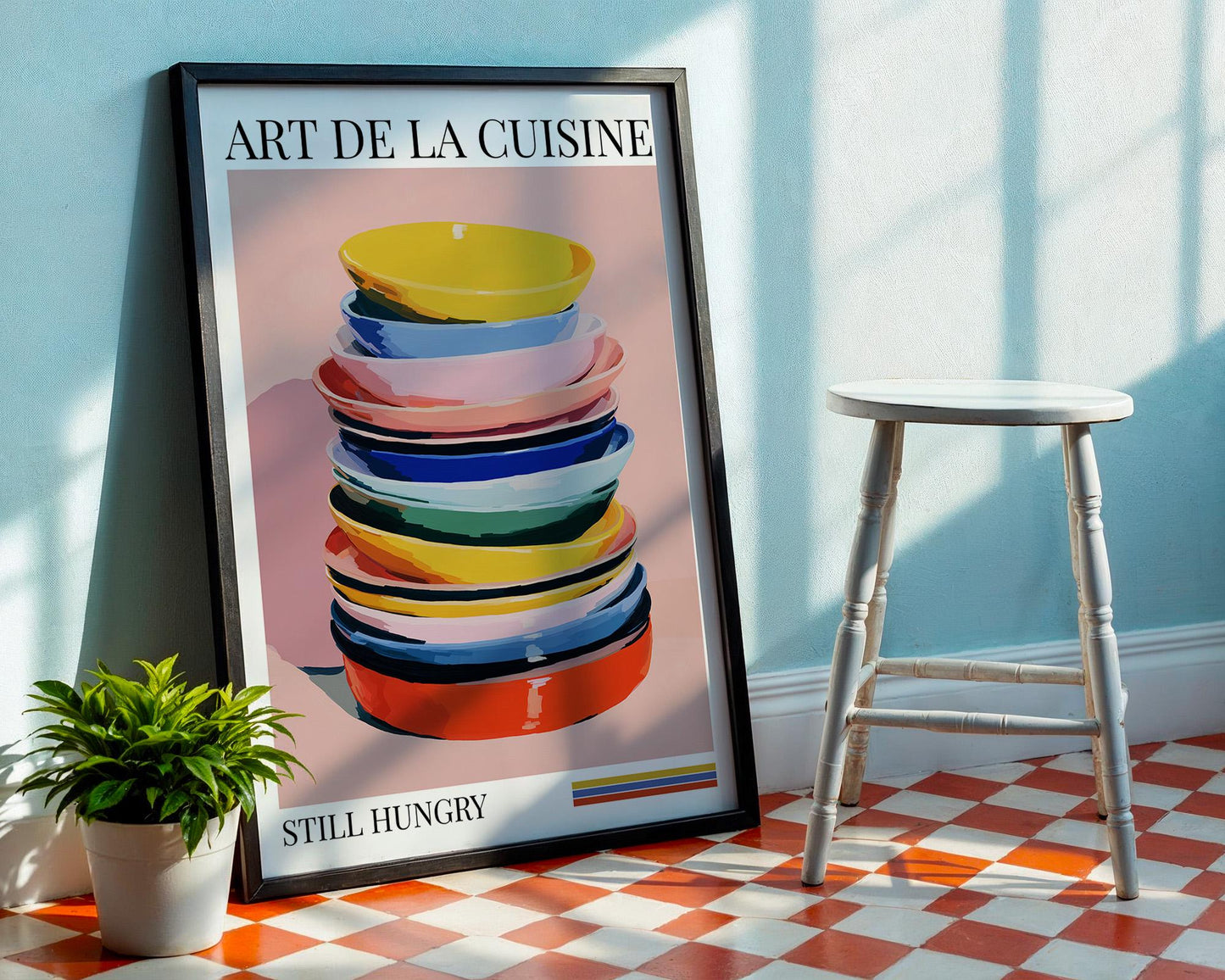 Kitchen Wall Art | Vibrant Food Art Print