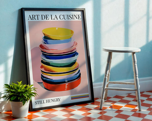 Kitchen Wall Art | Vibrant Food Art Print