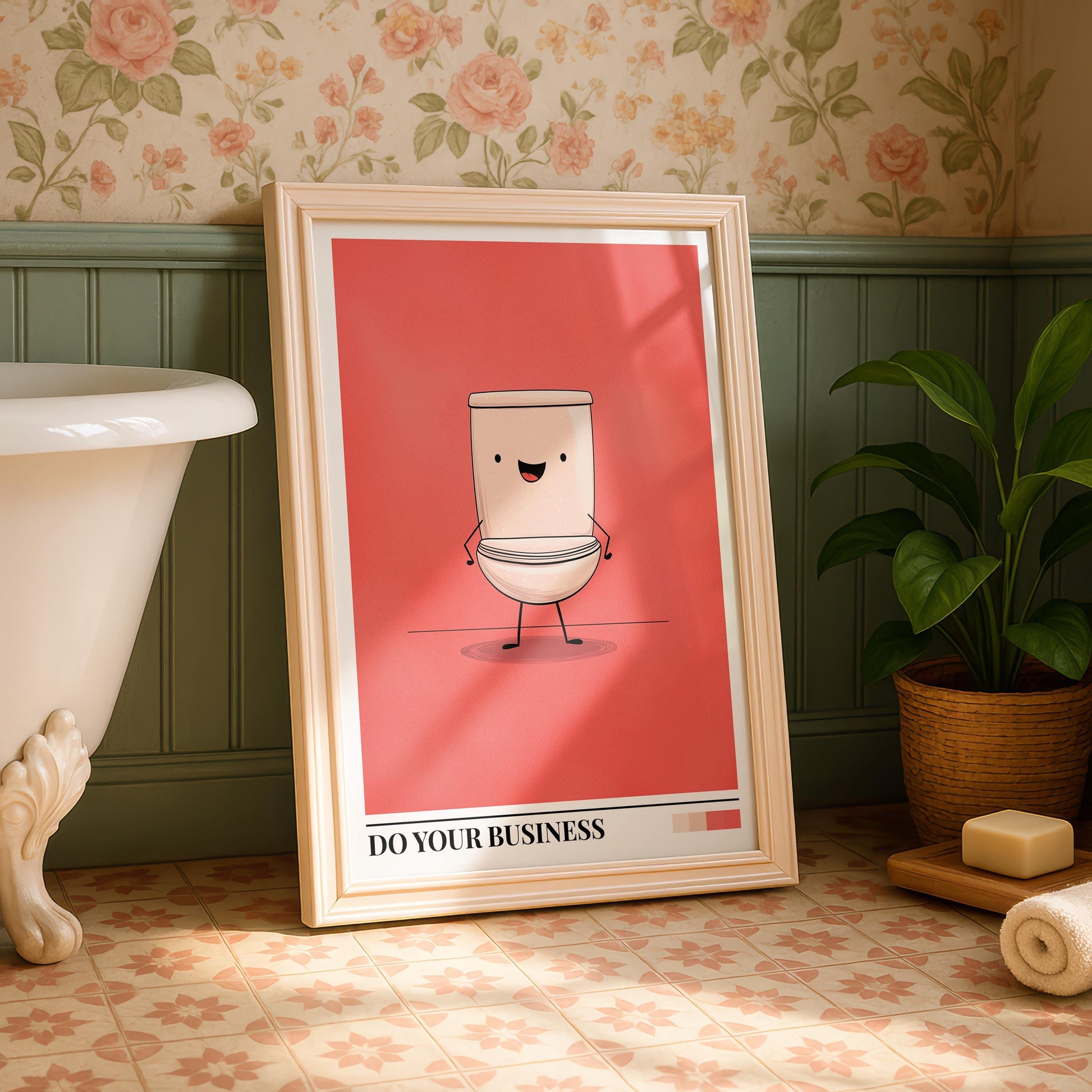 Bathroom Wall Art | Toilet Bathroom Wall Art