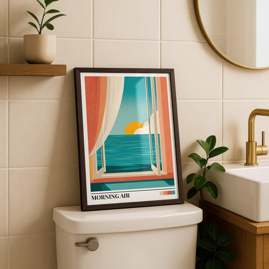 Bathroom Wall Art | Beach Print