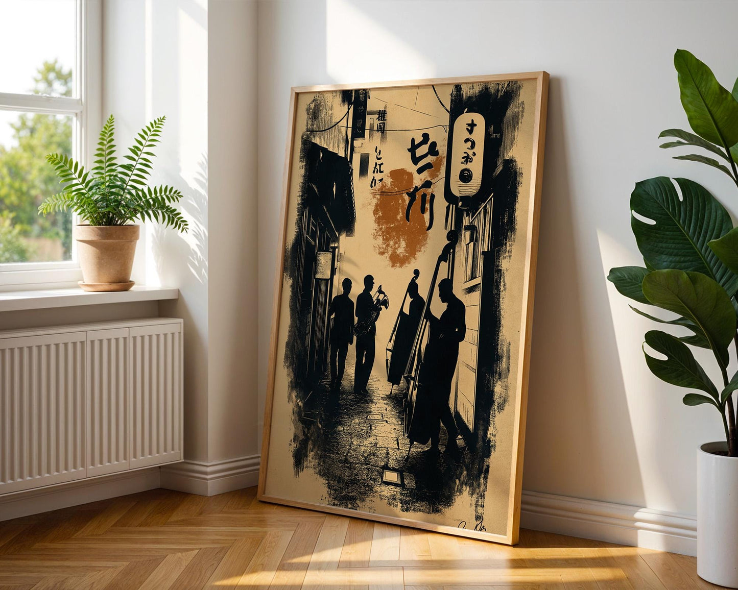 Japanese Wall Art | Japanese Jazz Art Print