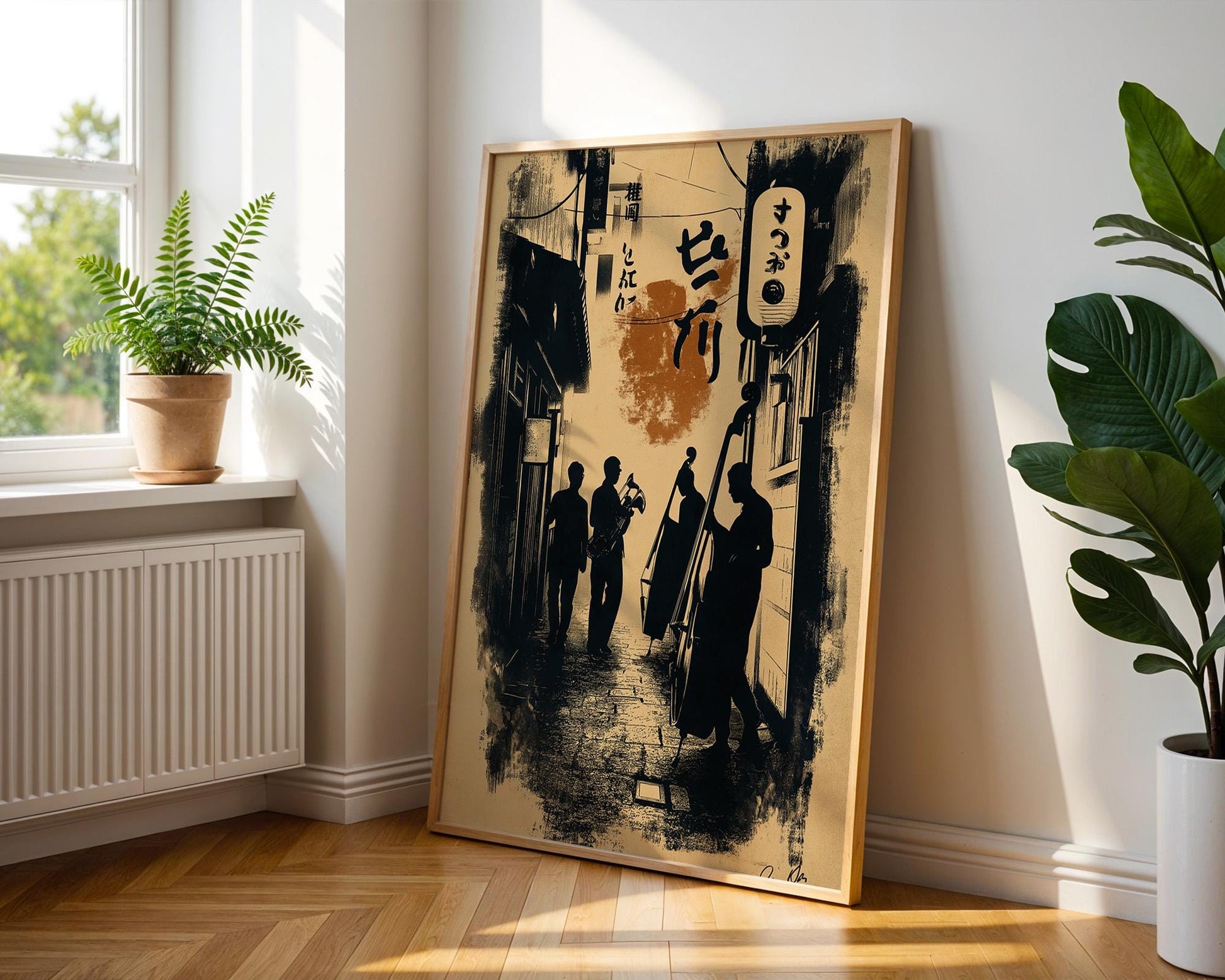 Japanese Wall Art | Japanese Jazz Art Print