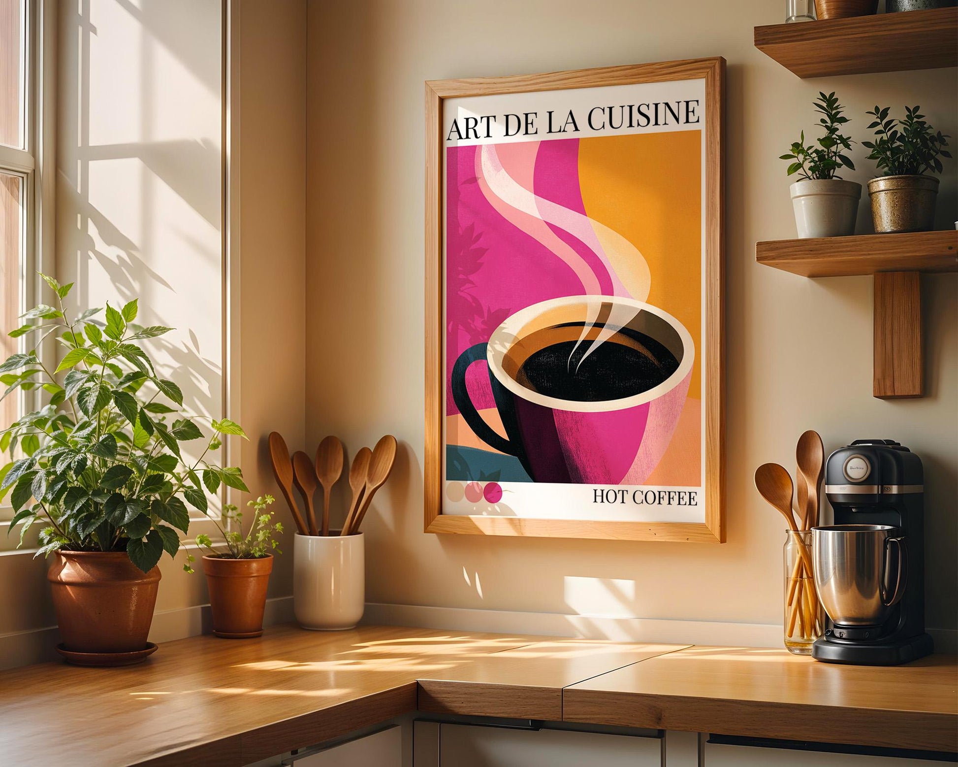 Kitchen Wall Art | Espresso Wall Decor