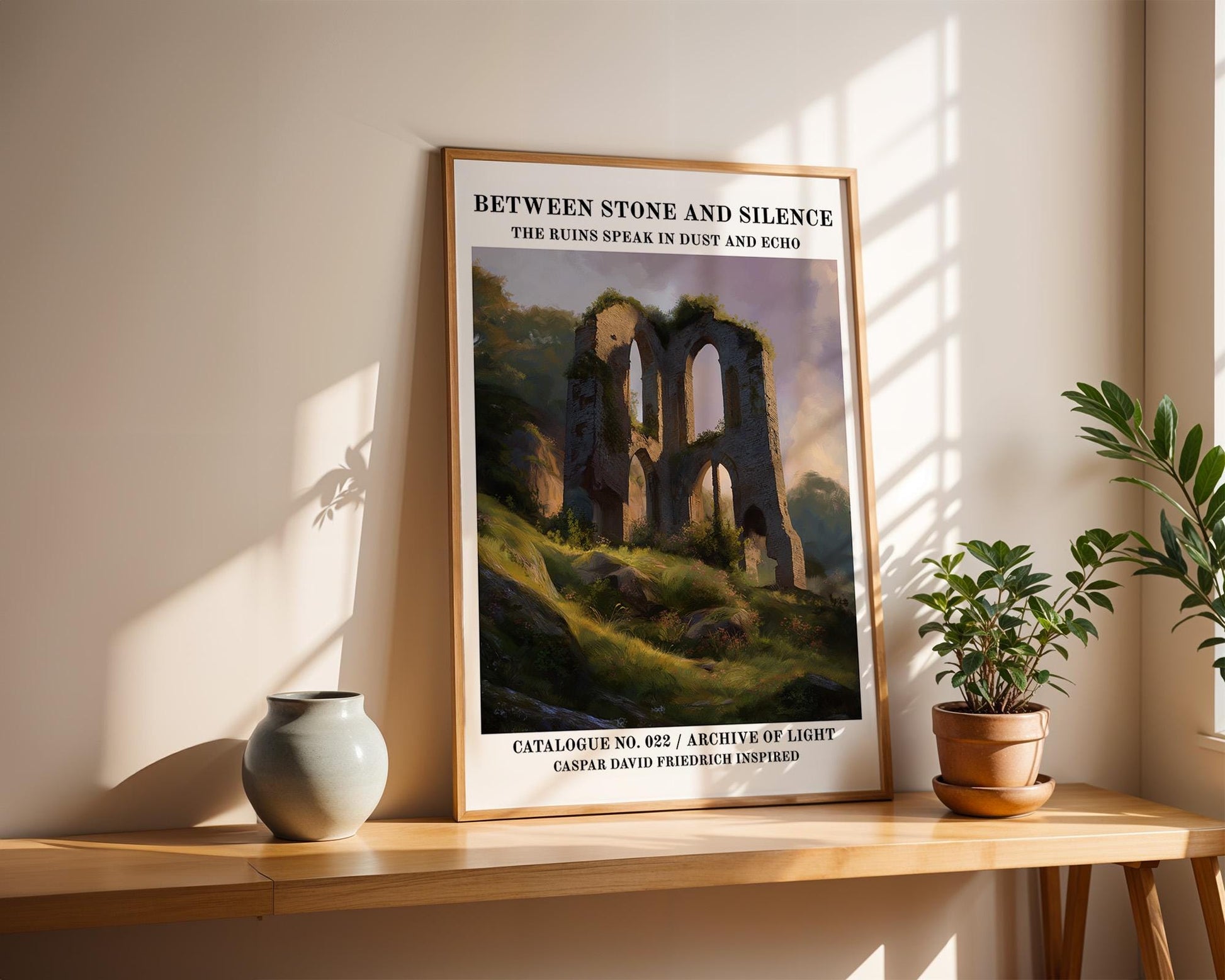 Gallery Wall Art | Romantic Ruins Poster