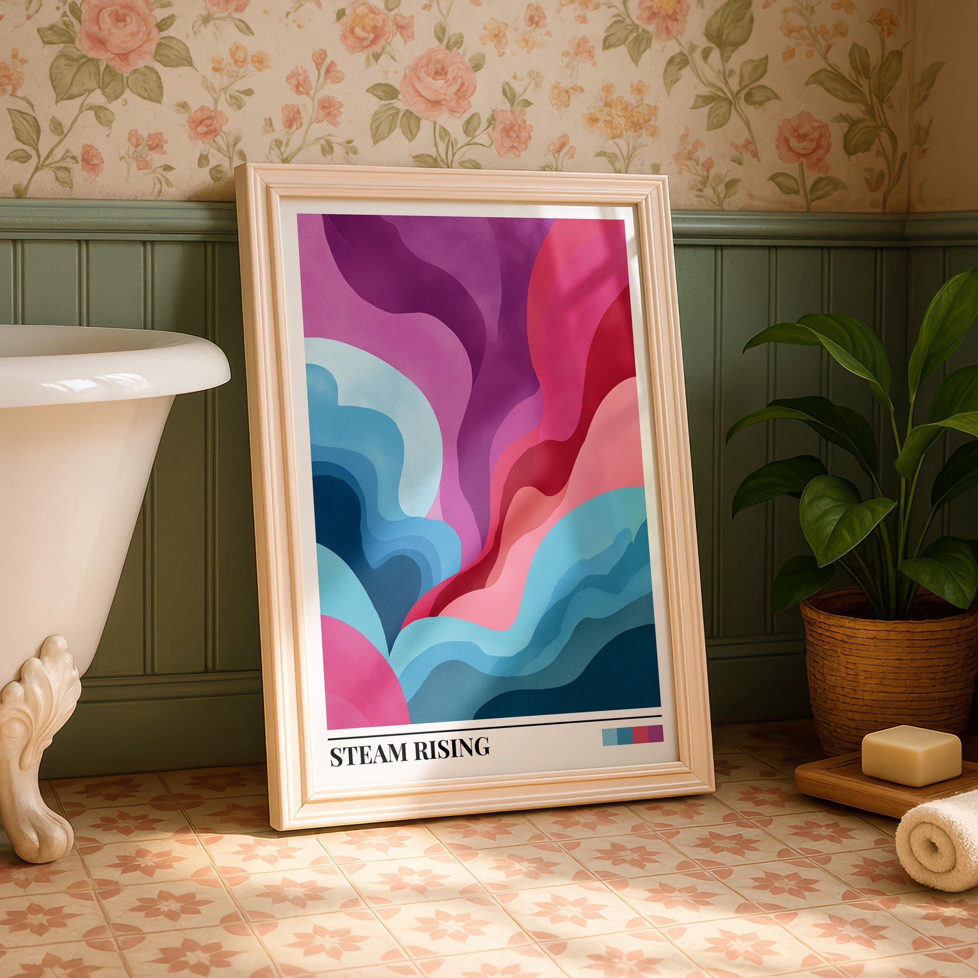 Bathroom Wall Art | Modern Bathroom Wall Art