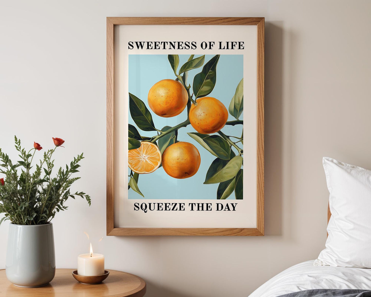 Kitchen Wall Art | Orange Tree Poster