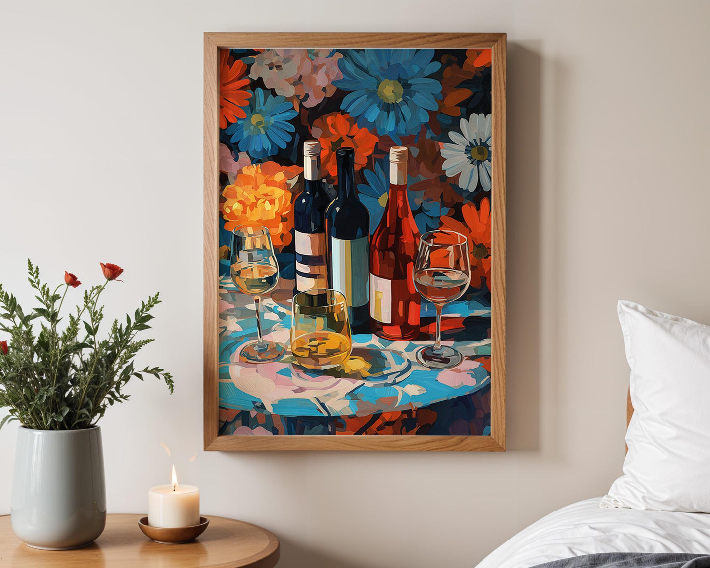 Dopamine Decor | Abstract Floral Print
