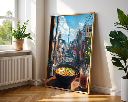 Japanese Wall Art | Tokyo Ramen Wall Art