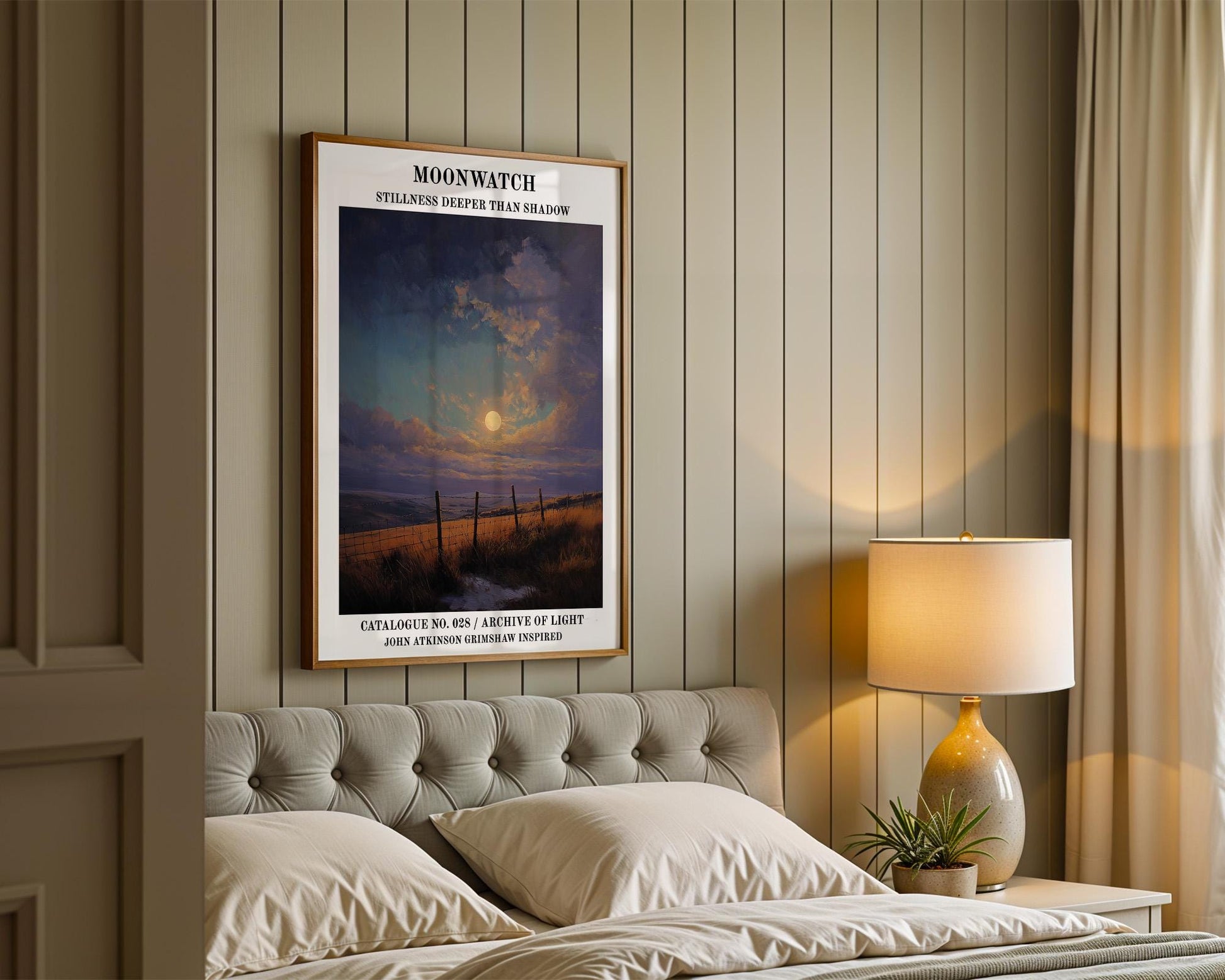 Gallery Wall Art | Moody Night Poster