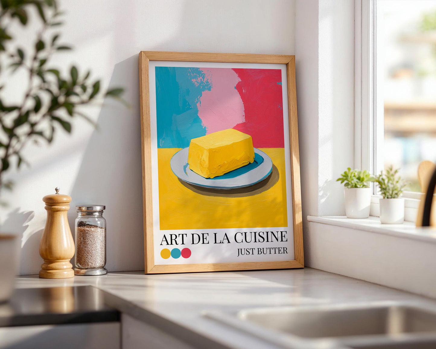 Kitchen Wall Art | Butter Art Print