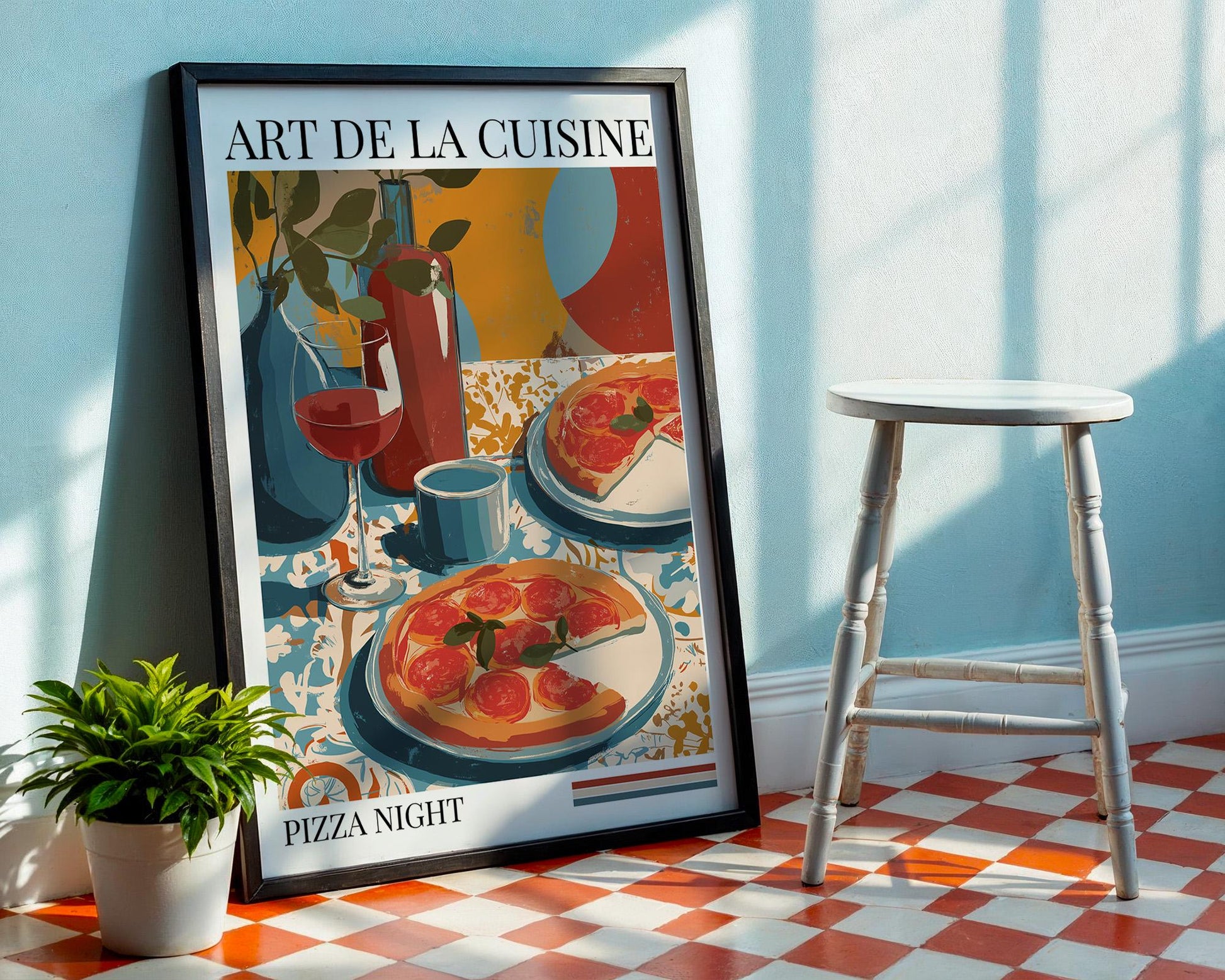 Kitchen Wall Art | Pizza Wall Art