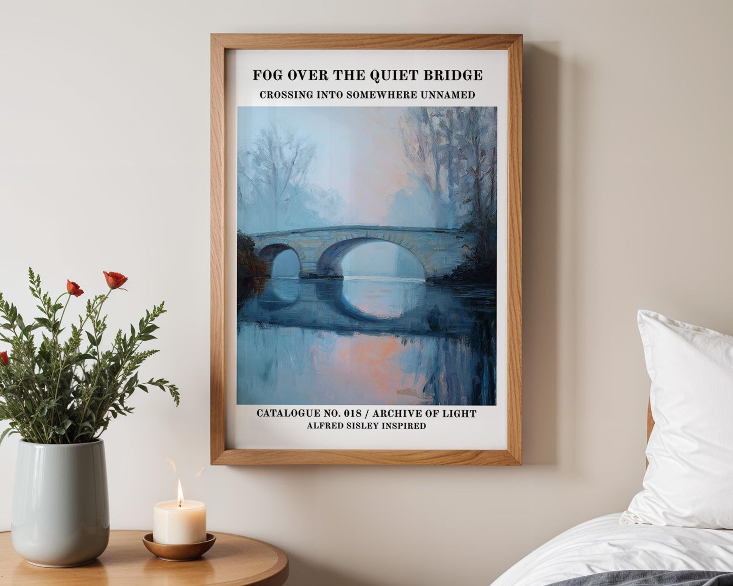 Gallery Wall Art | Alfred Sisley Inspired Wall Art