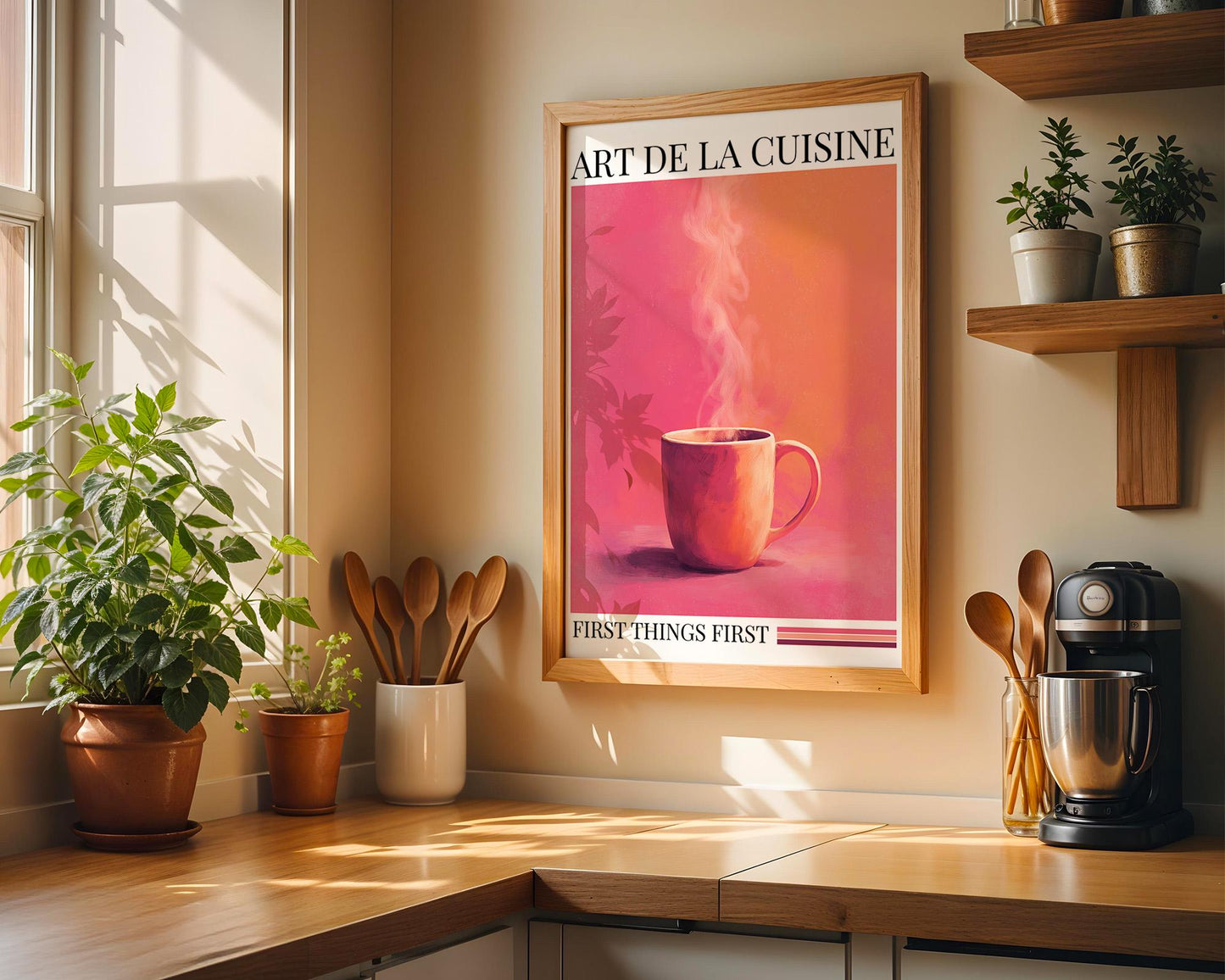 Kitchen Wall Art | Premium Coffee Artwork