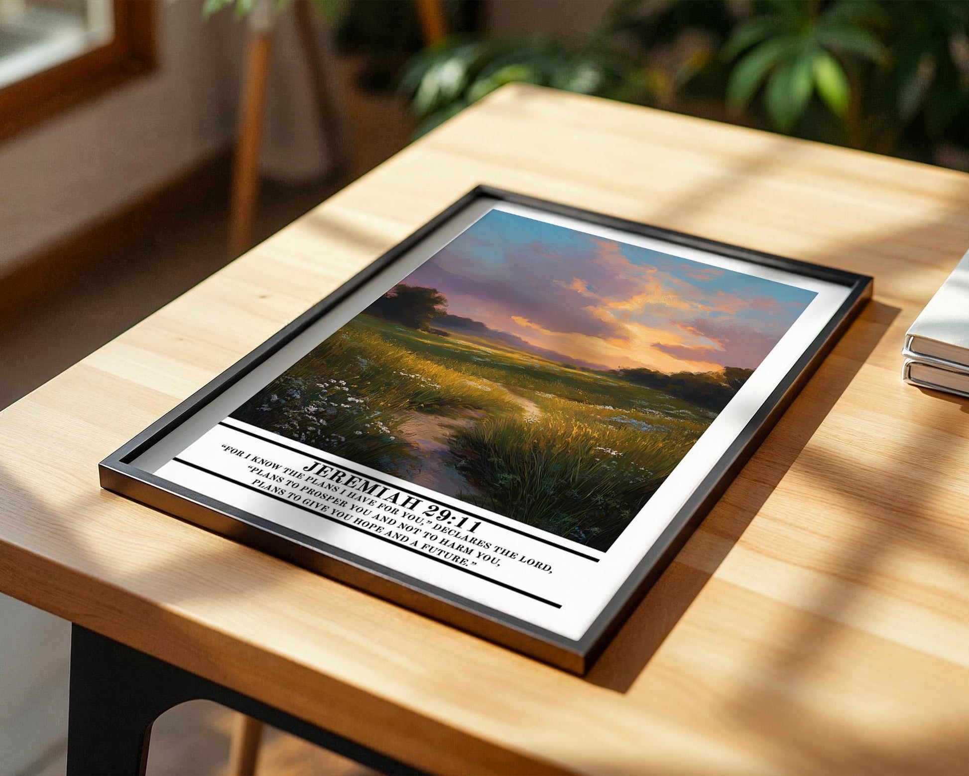 Christian Wall Art | Jeremiah 29:11 Print